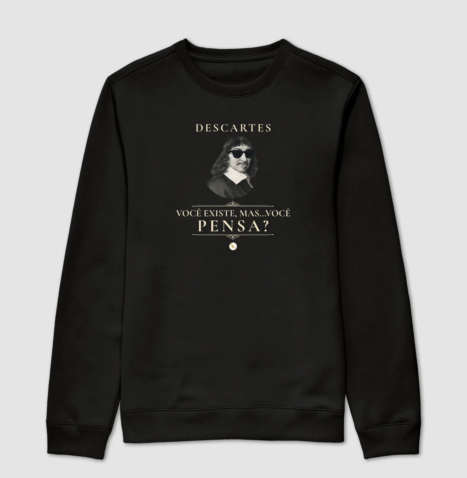 COGITO 2.0 - Camiseta Filosófica René Descartes - Imagem 5