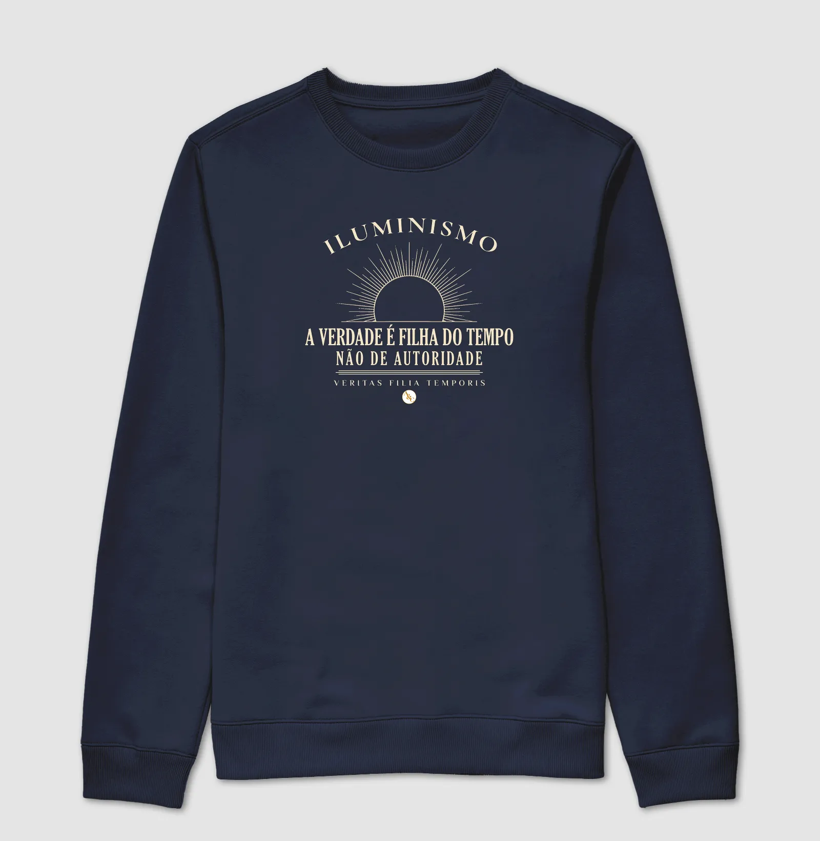 Camiseta O Sol da Razão — Iluminismo | A Verdade é Filha do Tempo - Imagem 7