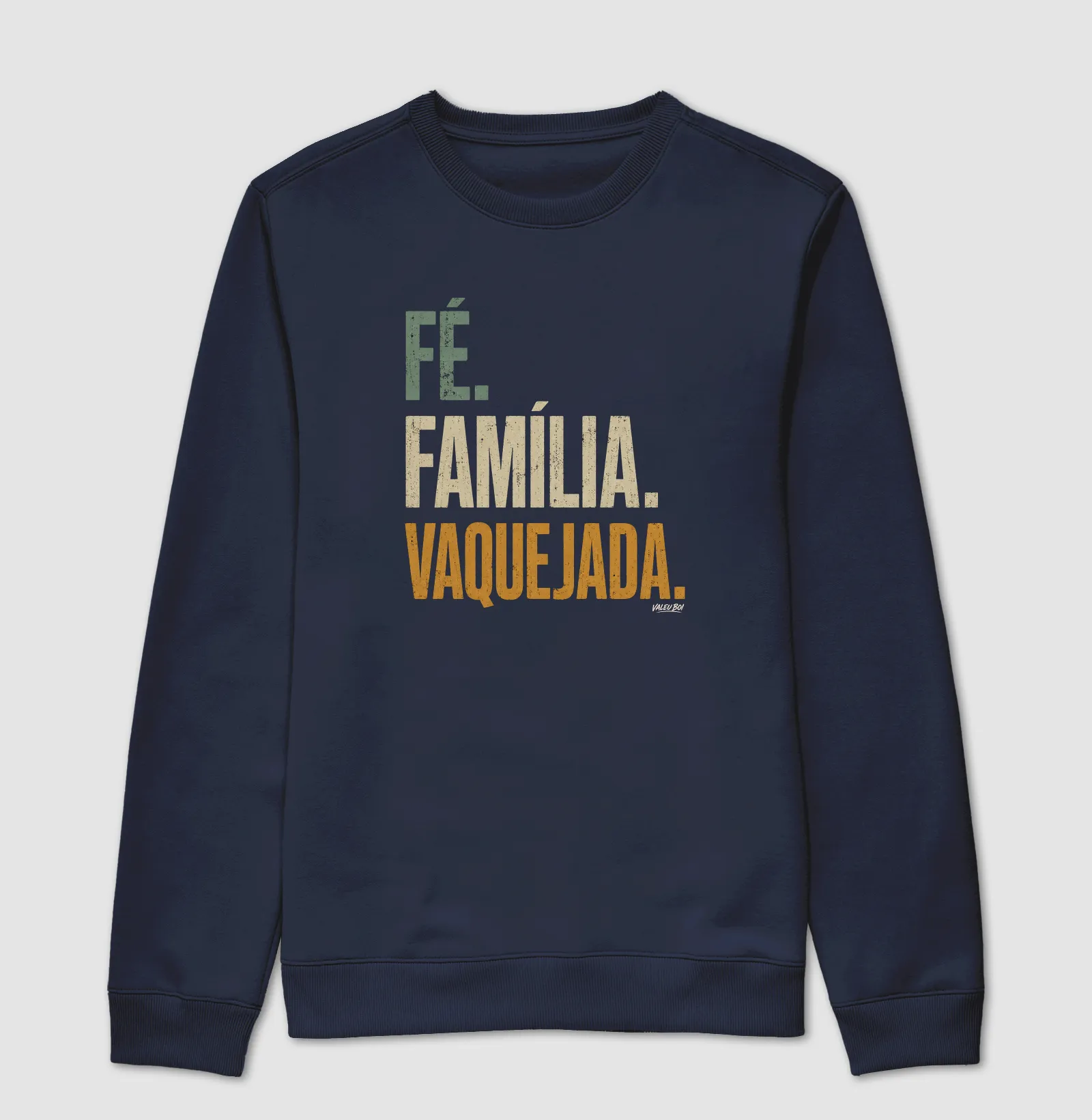 Moletom - Fé. Família. Vaquejada. - Imagem 4
