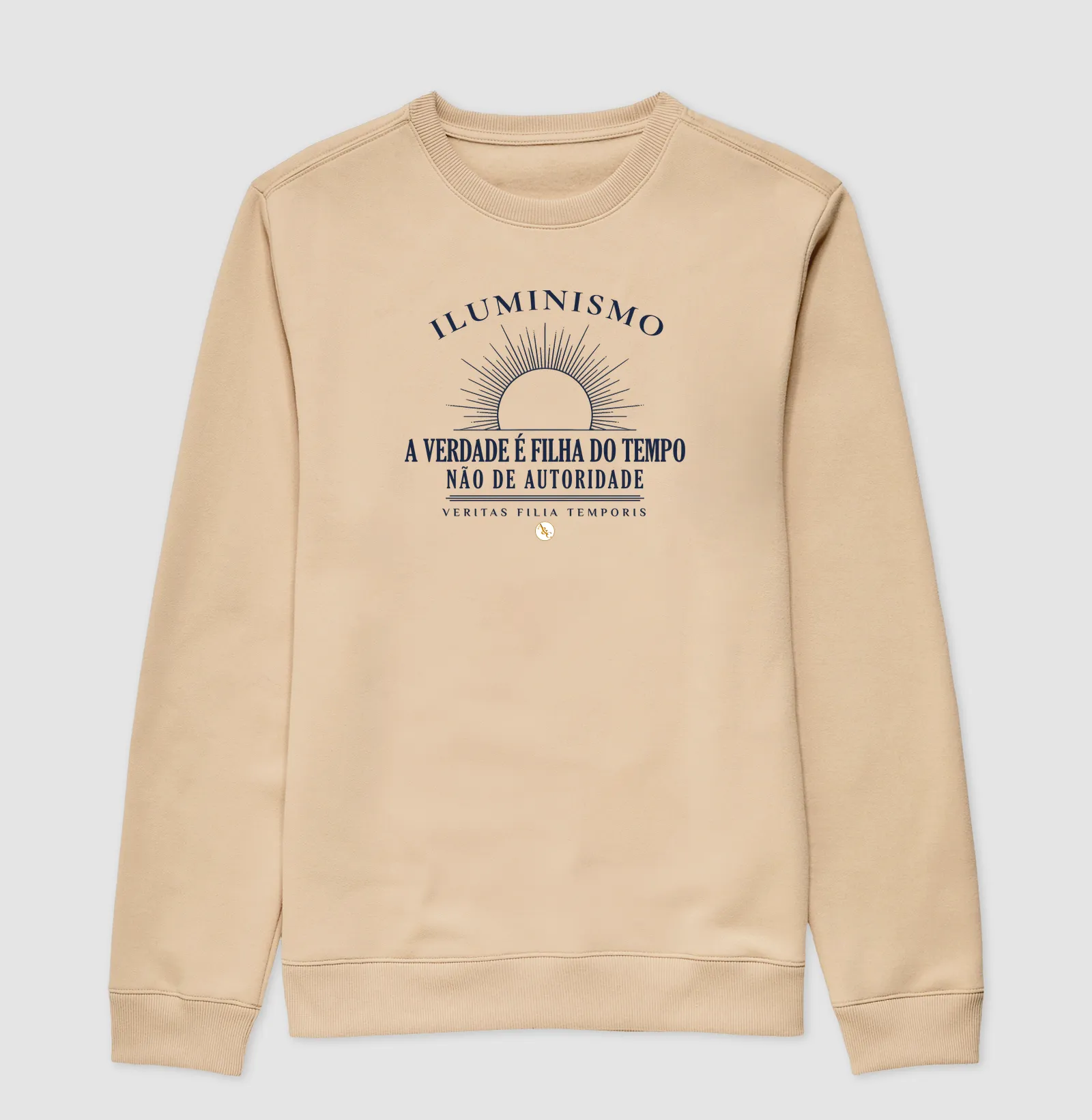 Camiseta O Sol da Razão — Iluminismo | A Verdade é Filha do Tempo - Imagem 8
