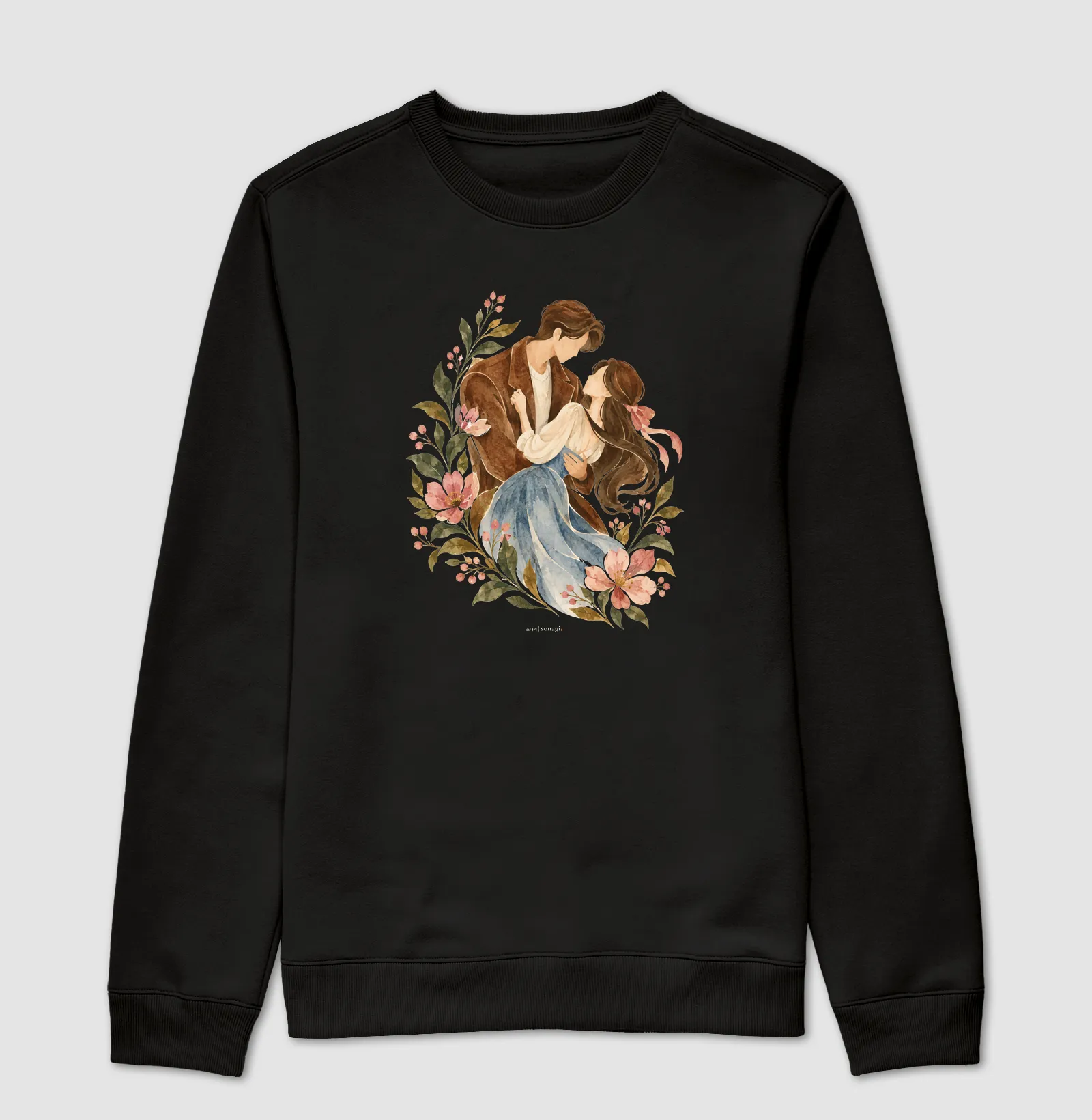 Queda nos Braços - Cena de todo dorama | Camiseta Dorameira em Aquarela - Imagem 4