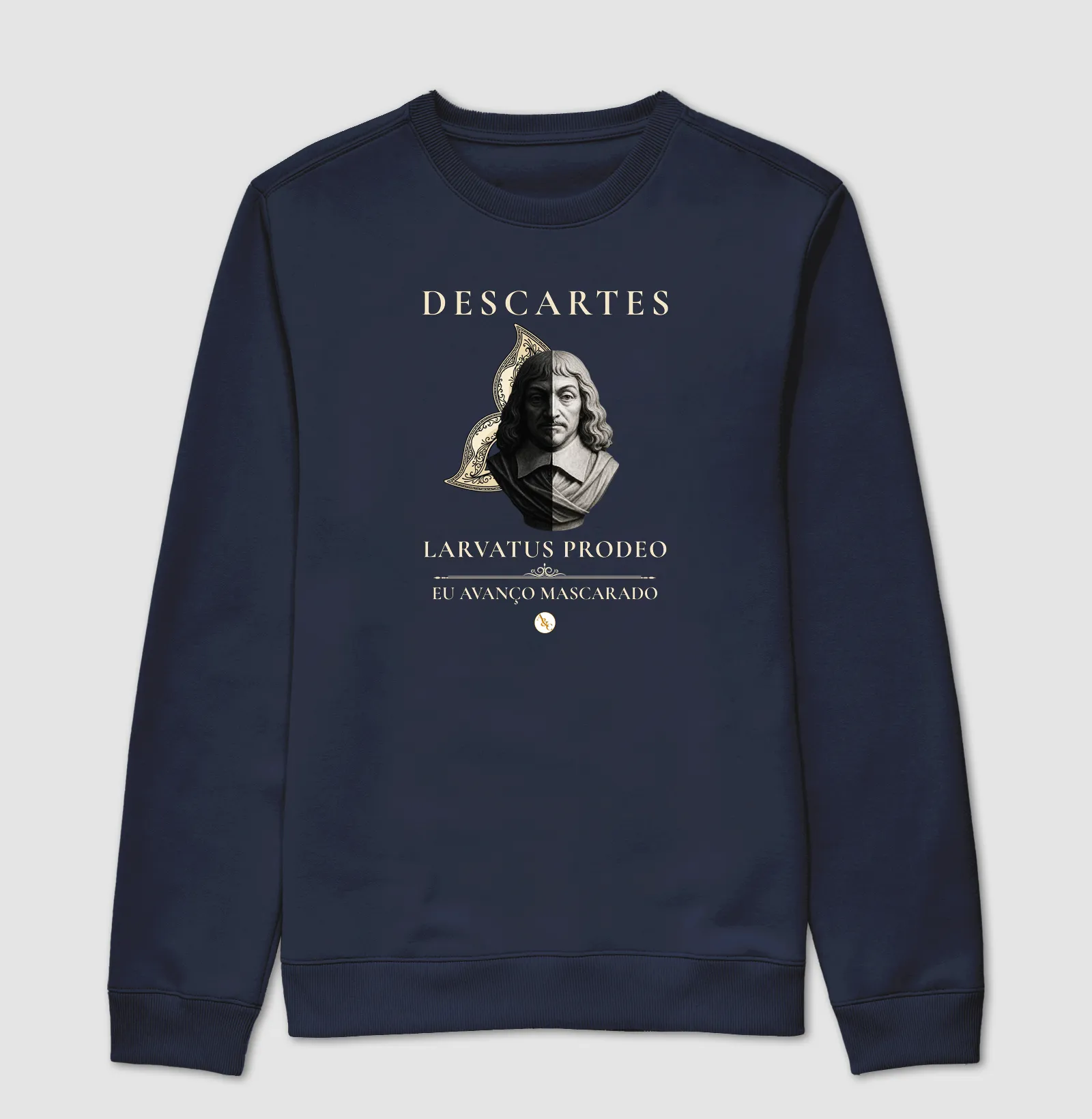 Camiseta A Máscara da Razão | Descartes - Imagem 4