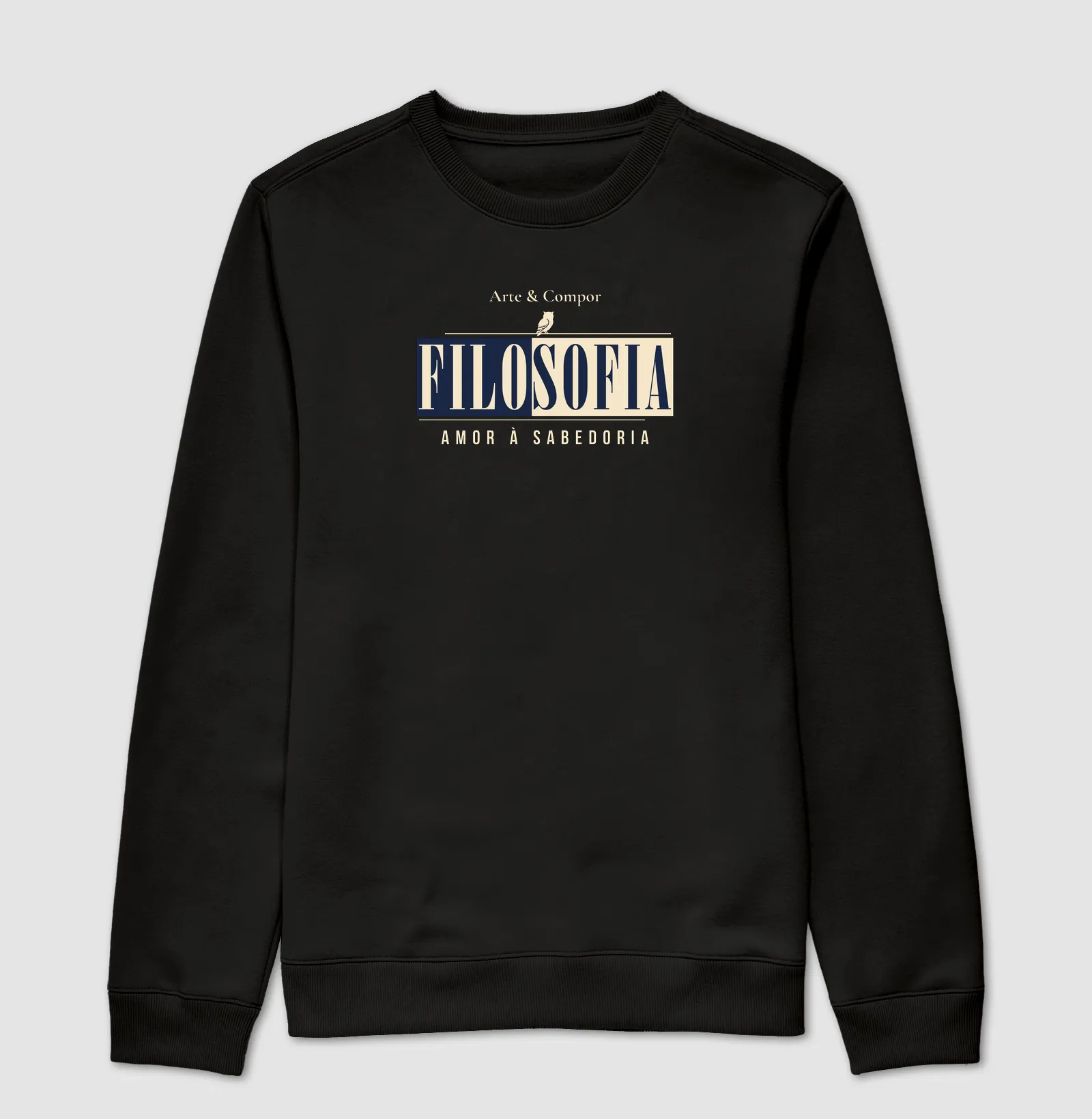 Camiseta Amor à Sabedoria – Filosofia para Quem Pensa - Imagem 6