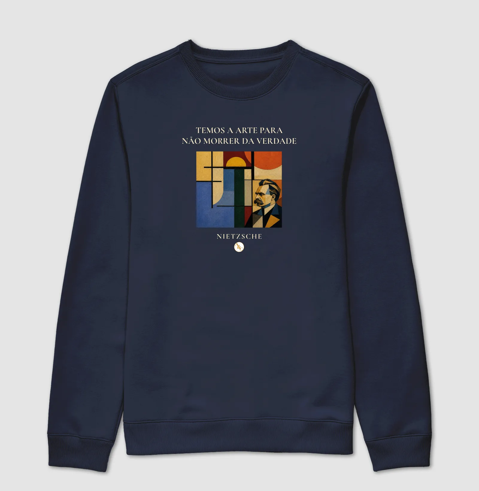 Camiseta A Arte de Não Morrer - Nietzsche - Imagem 4