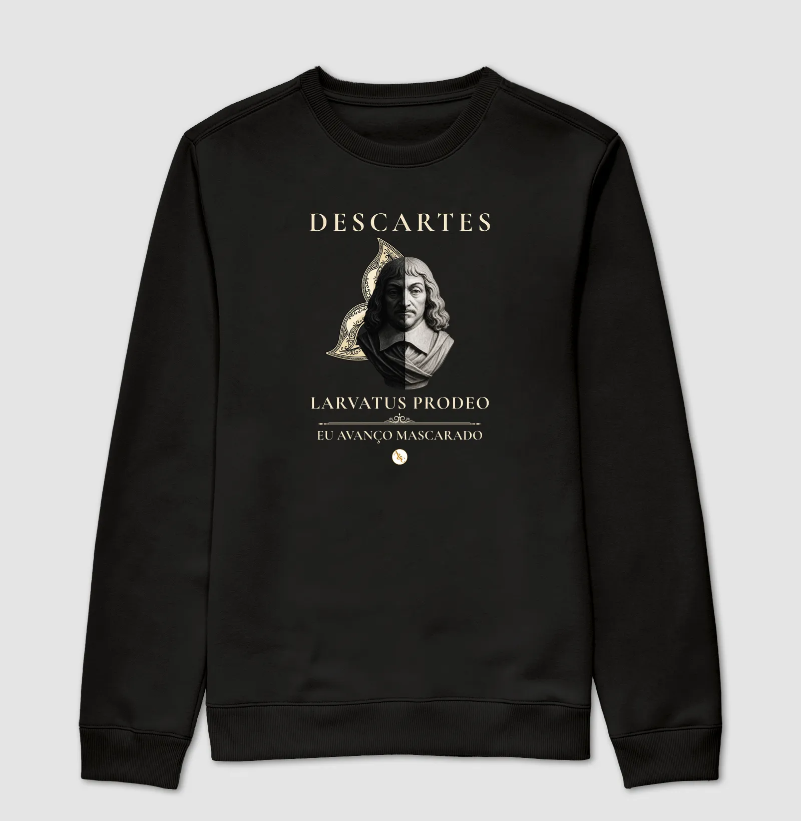 Camiseta A Máscara da Razão | Descartes - Imagem 3
