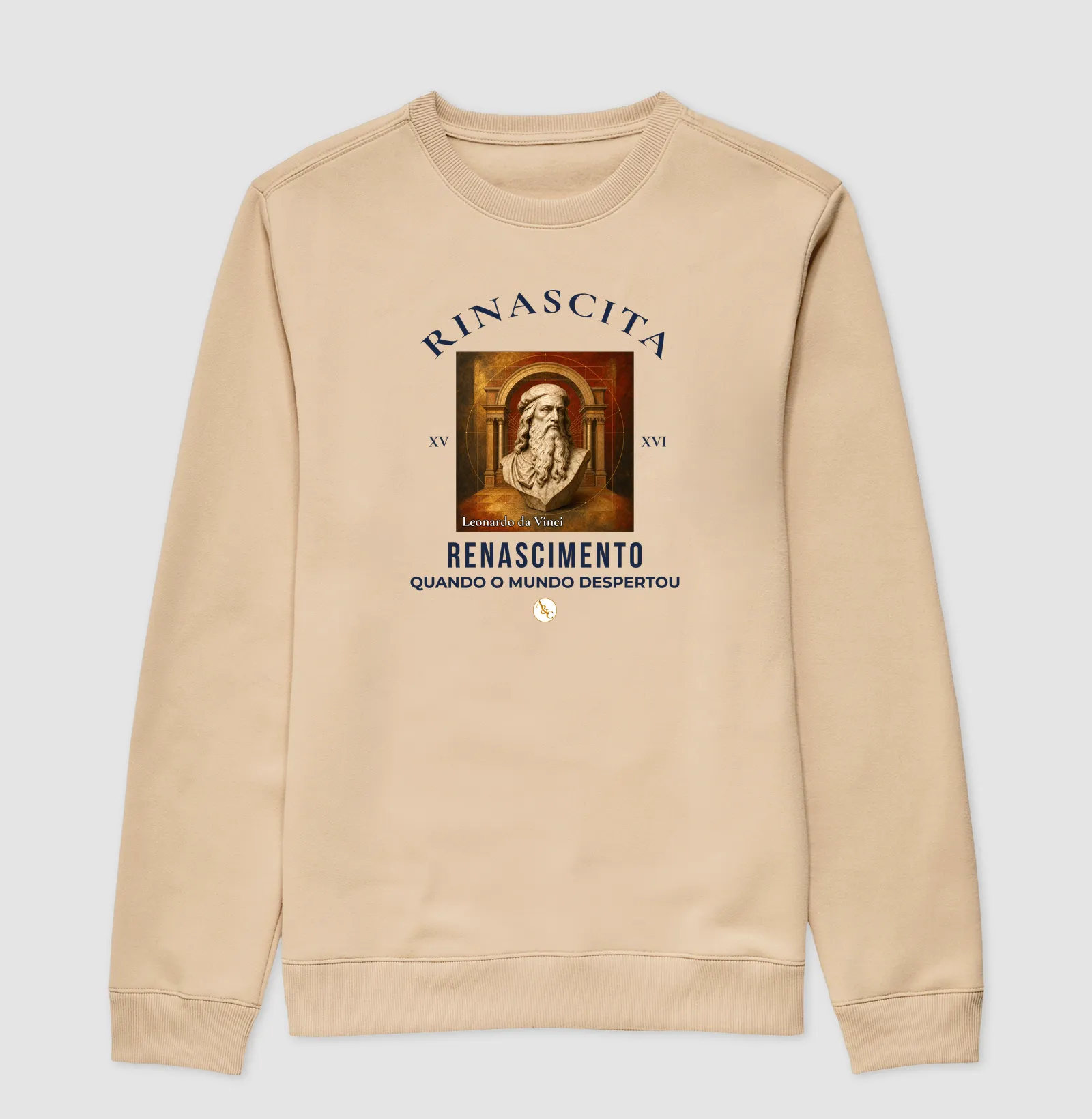 Camiseta Rinascita — O Renascer do Pensamento (Arte & Compor) - Imagem 6