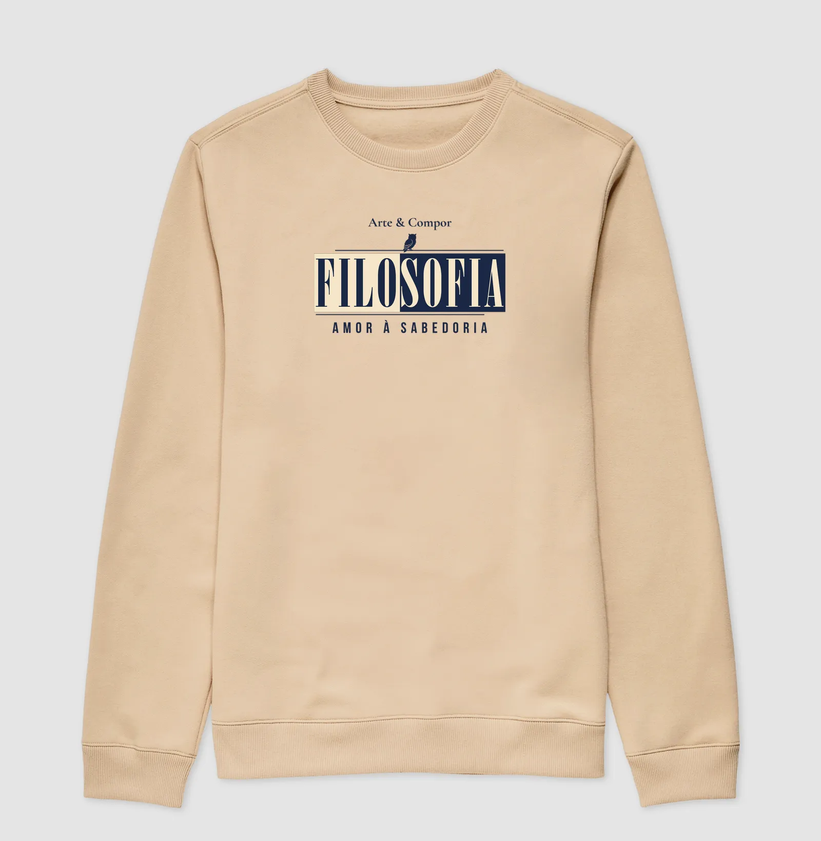 Camiseta Amor à Sabedoria – Filosofia para Quem Pensa - Imagem 8