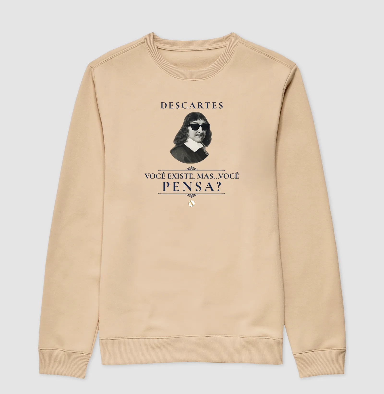 COGITO 2.0 - Camiseta Filosófica René Descartes - Imagem 3