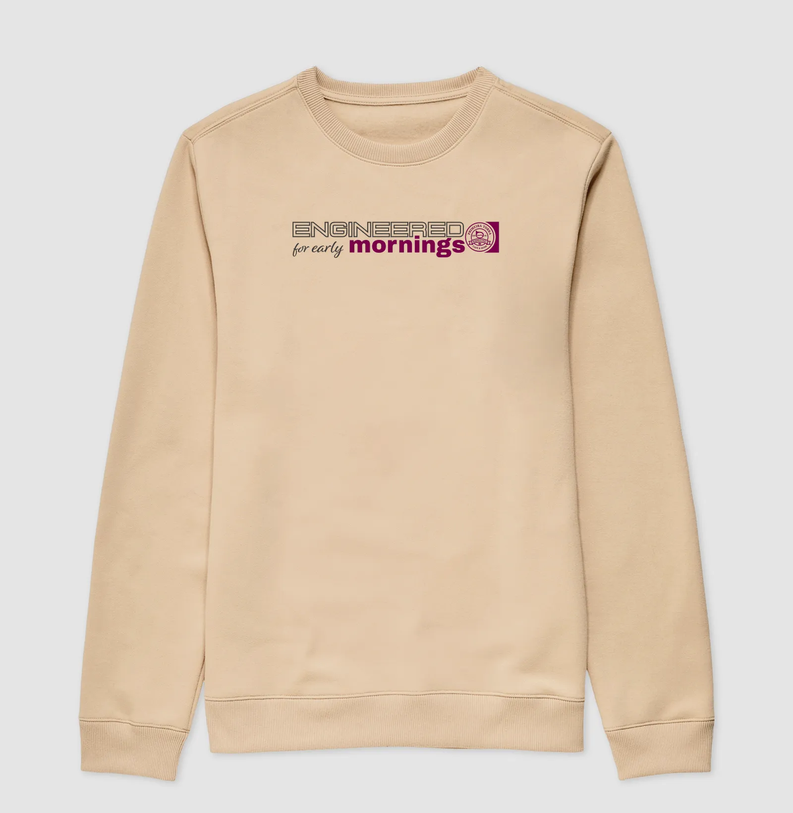 Moletom Suéter Engineered for early mornings - Imagem 3