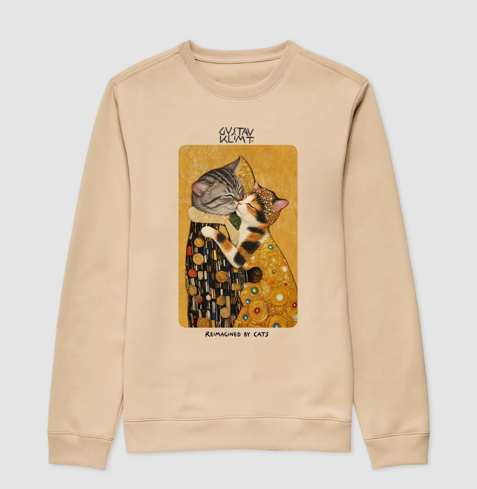 O Beijo felino V.2 - Gustav Klimt - Imagem 5