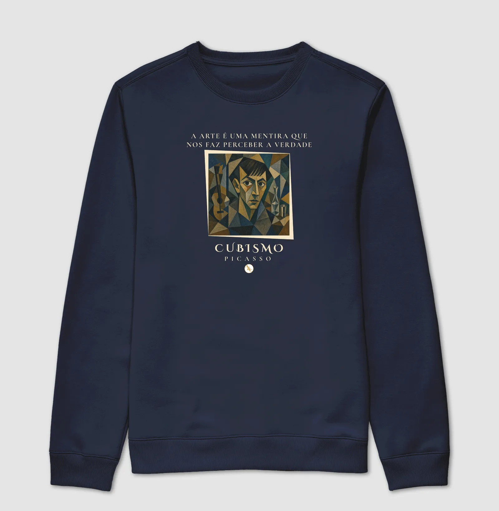 Camiseta Desconstrua o Olhar | Arte Moderna Inspirada em Picasso - Imagem 3