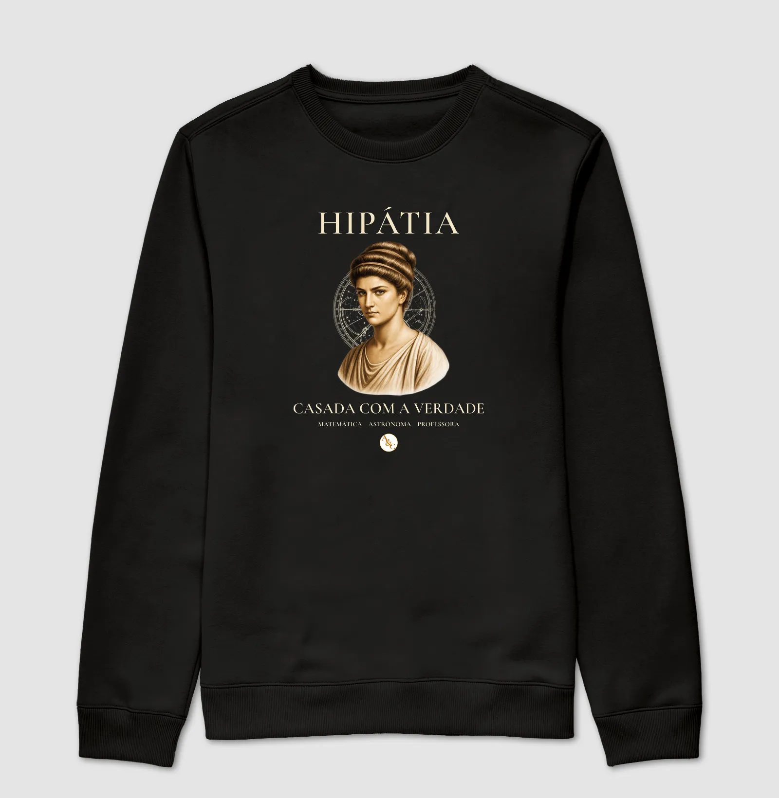 Camiseta Filosófica Luz de Alexandria | Arte & Compor - Imagem 4