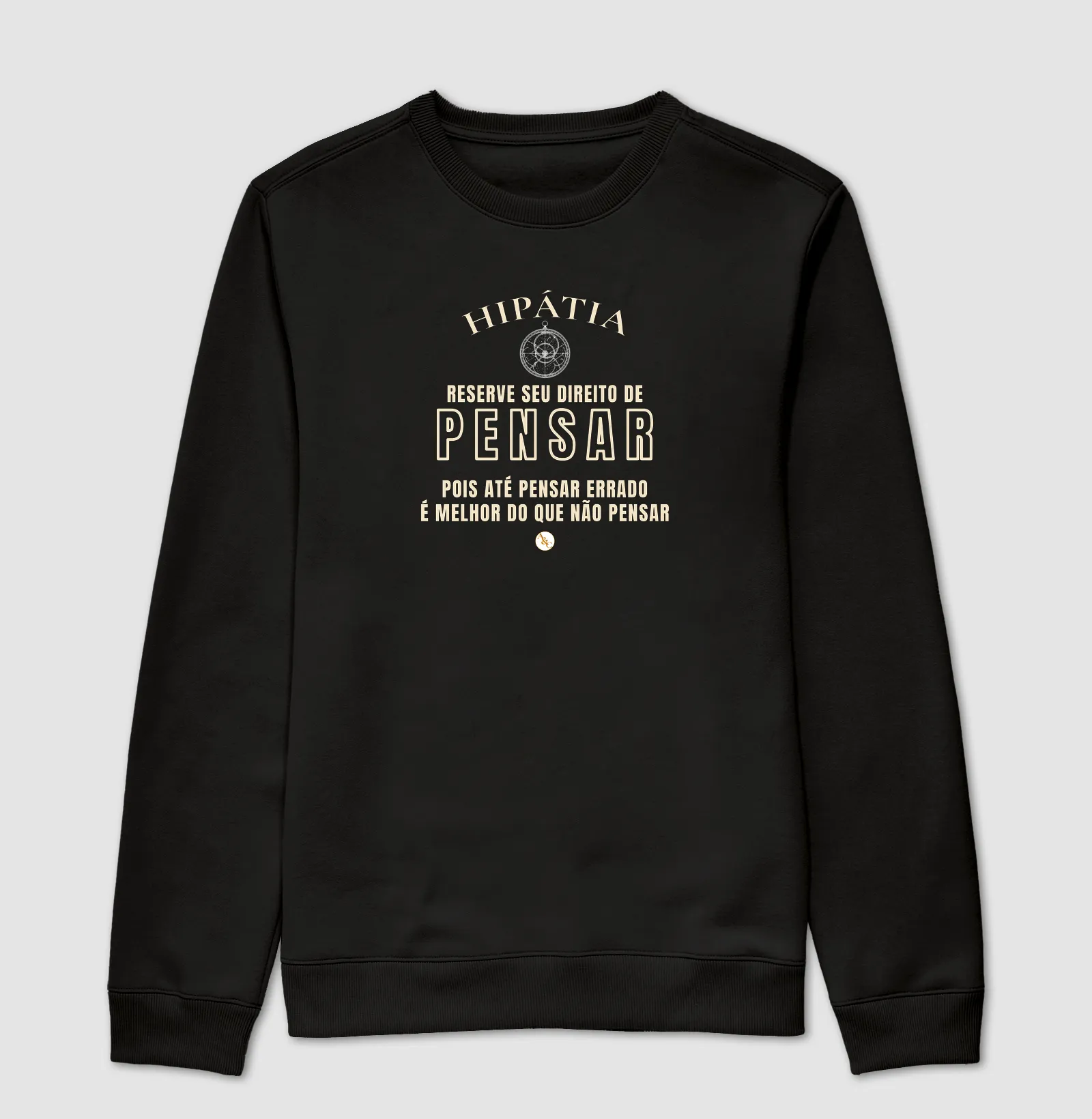 Camiseta Tipográfica Hipátia | Direito de Pensar - Imagem 6