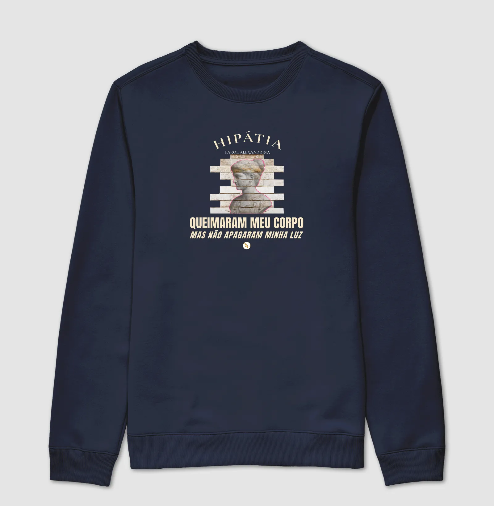  Camiseta Hipátia | Farol Alexandrina: Não Apagaram Minha Luz - Imagem 5