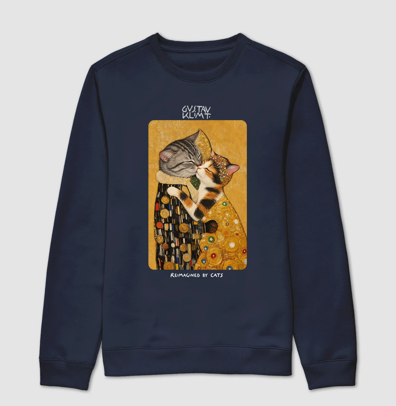 O Beijo felino V.2 - Gustav Klimt - Imagem 4