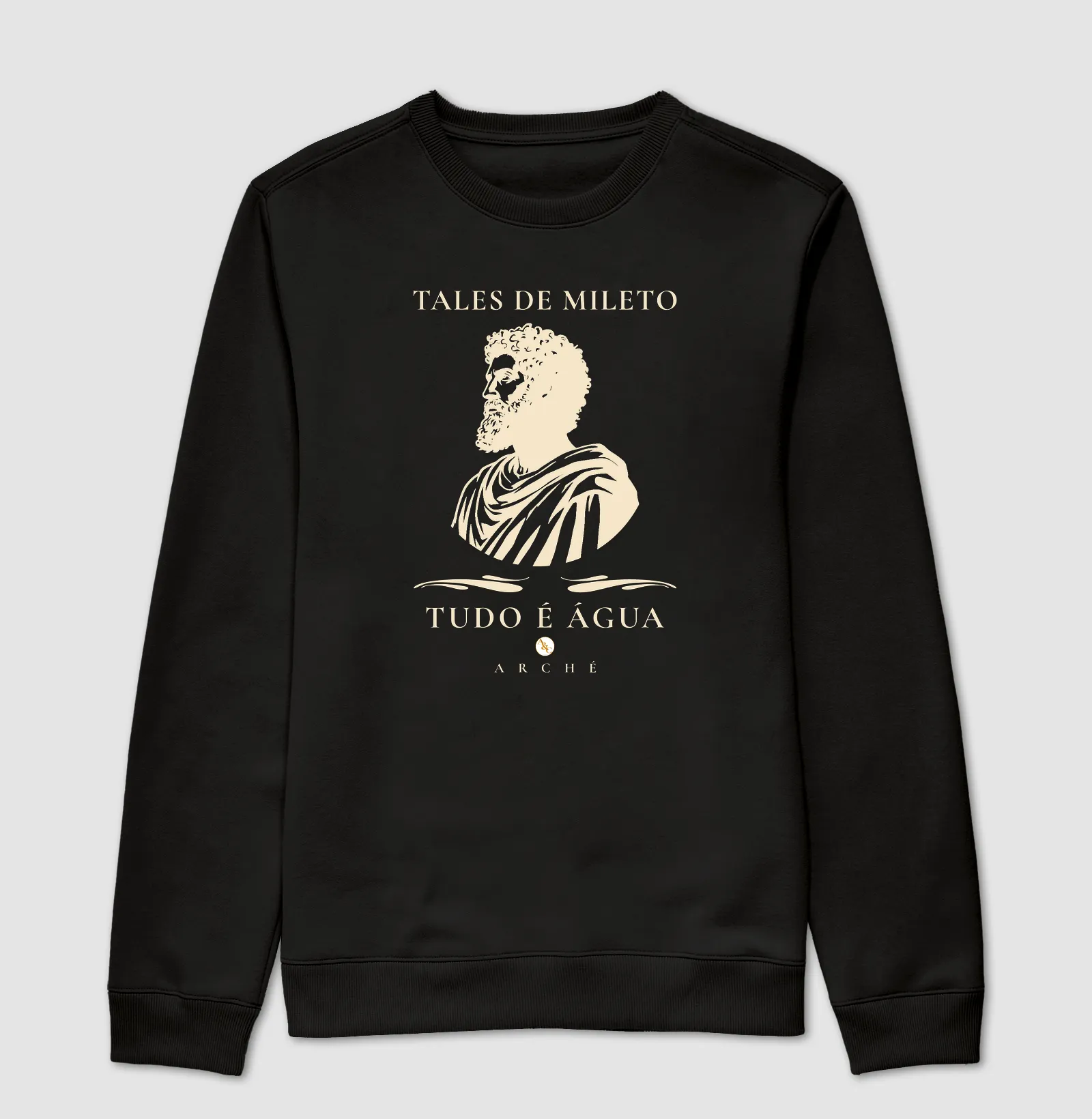 CAMISETA O PRINCÍPIO DAS COISAS - TALES DE MILETO - FILOSOFIA - Imagem 4