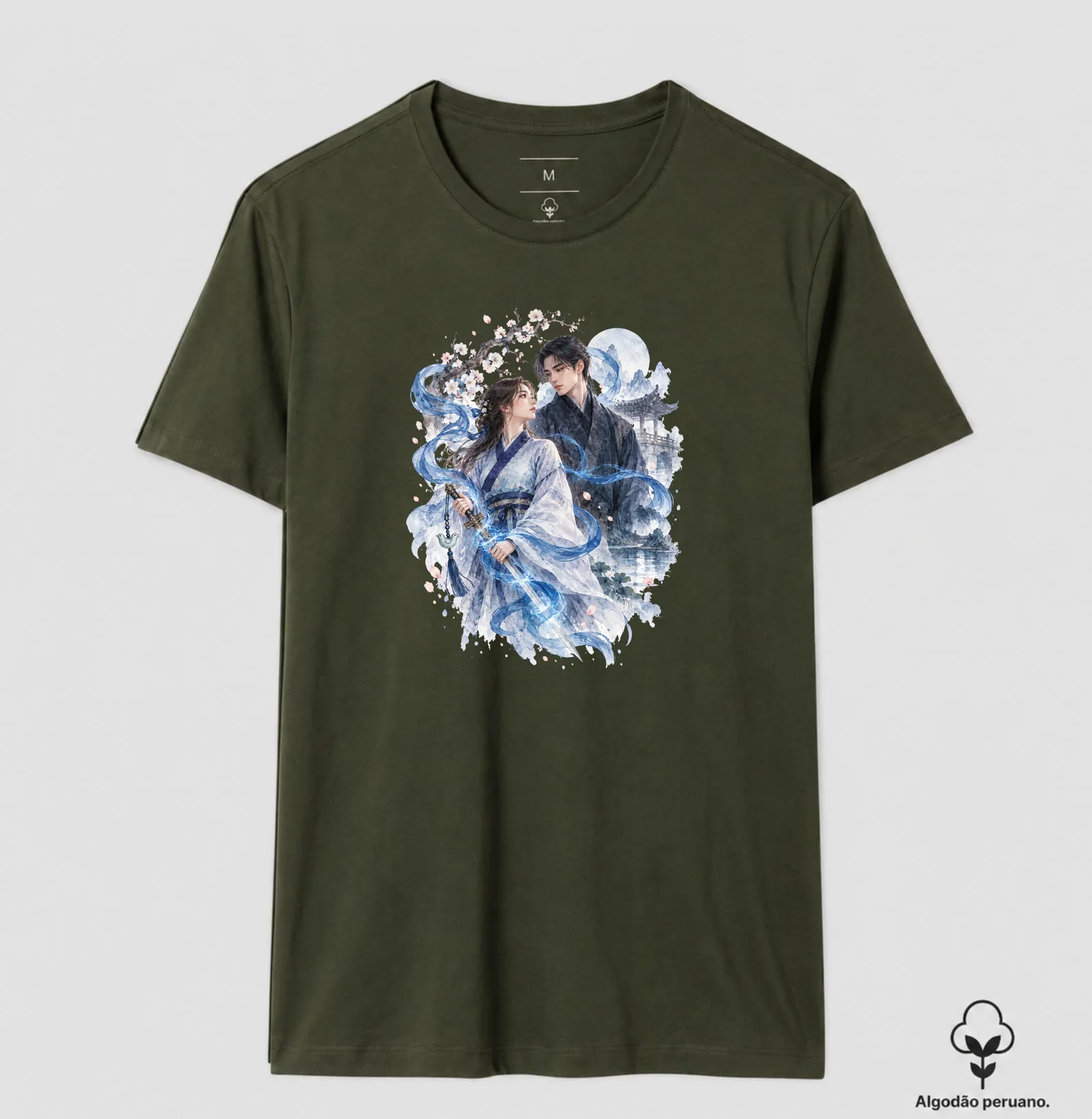 Camiseta Premium Dorama Espírito Azul | Espada, Magia e Romance - Entre Almas e Destinos - Imagem 10