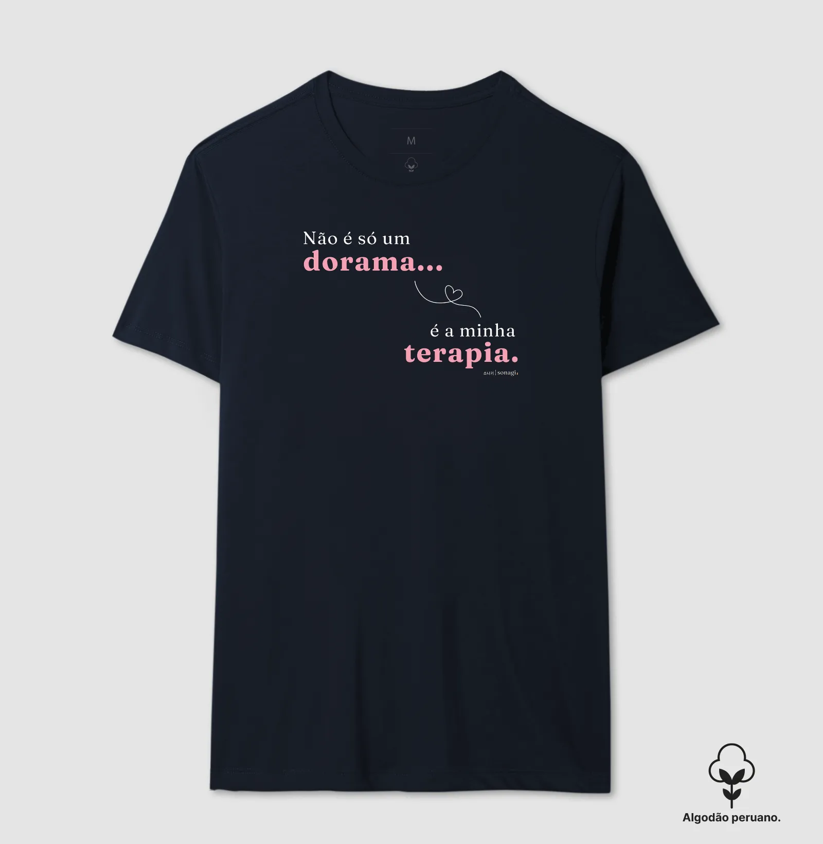 Camiseta Premium - Não é só um dorama... é a minha terapia - Imagem 8