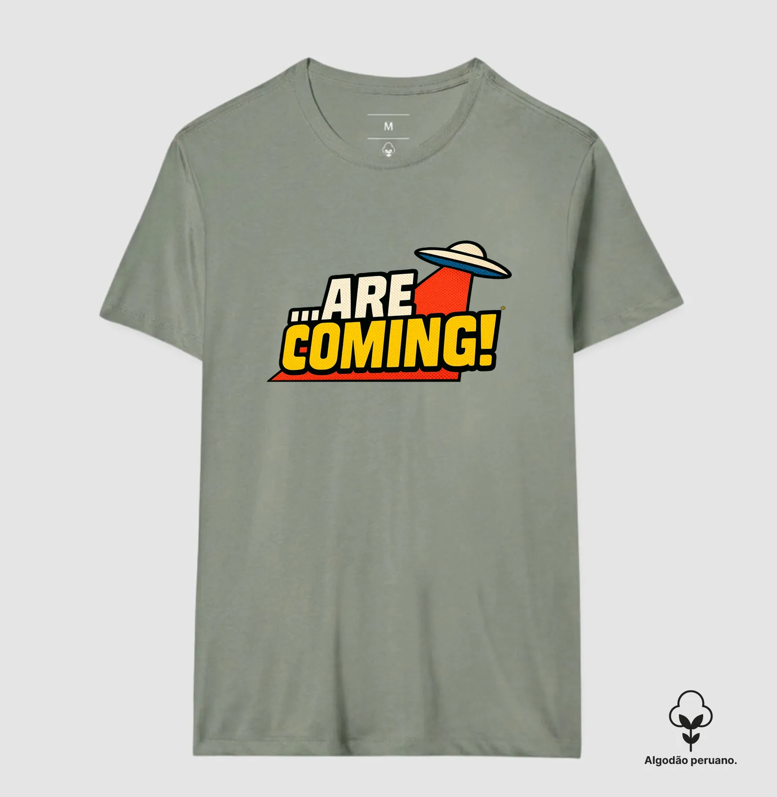 Camiseta Algodão Peruano ...Are Coming! - Imagem 5