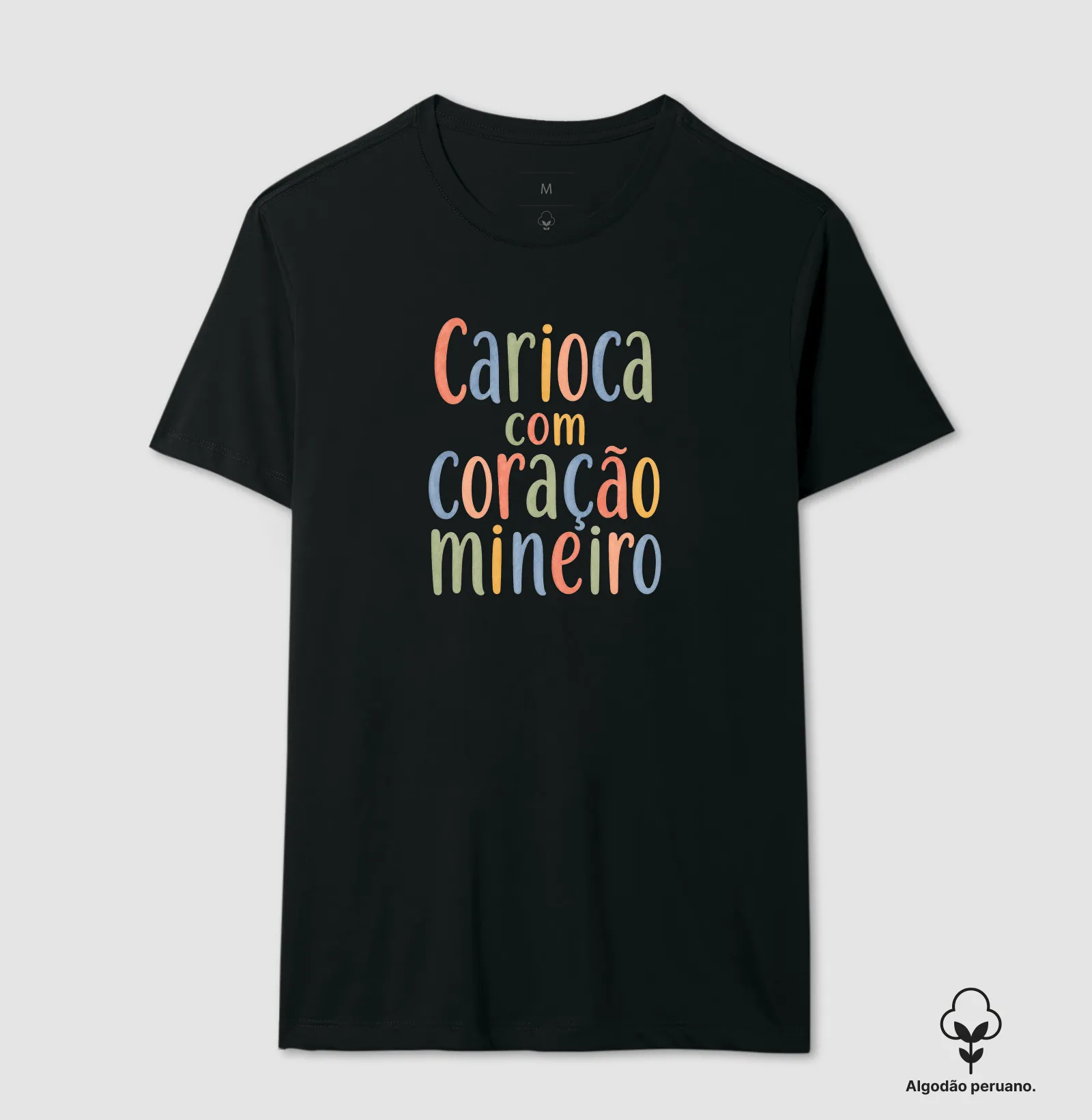 Carioca com Coração Mineiro | Algodão Peruano - Imagem 9