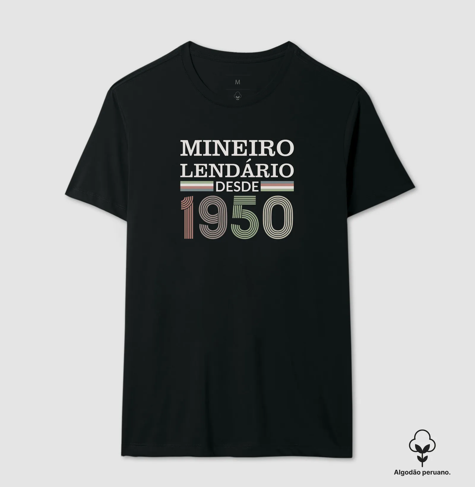 Camiseta Mineiro Lendário desde 1950 | Para personalizar 👉ANTES DA COMPRA👈 chame no WhatsApp - Imagem 4