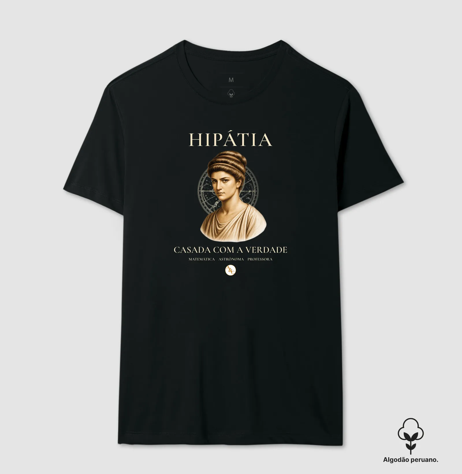Camiseta Filosófica Luz de Alexandria | Arte & Compor - Imagem 2