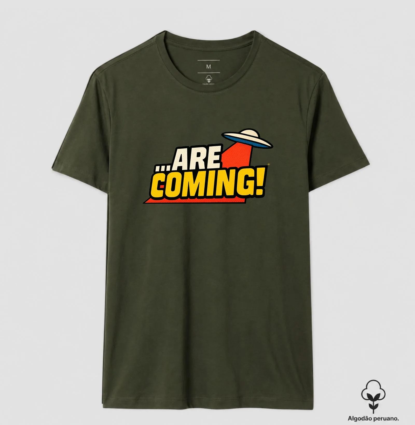 Camiseta Algodão Peruano ...Are Coming! - Imagem 9