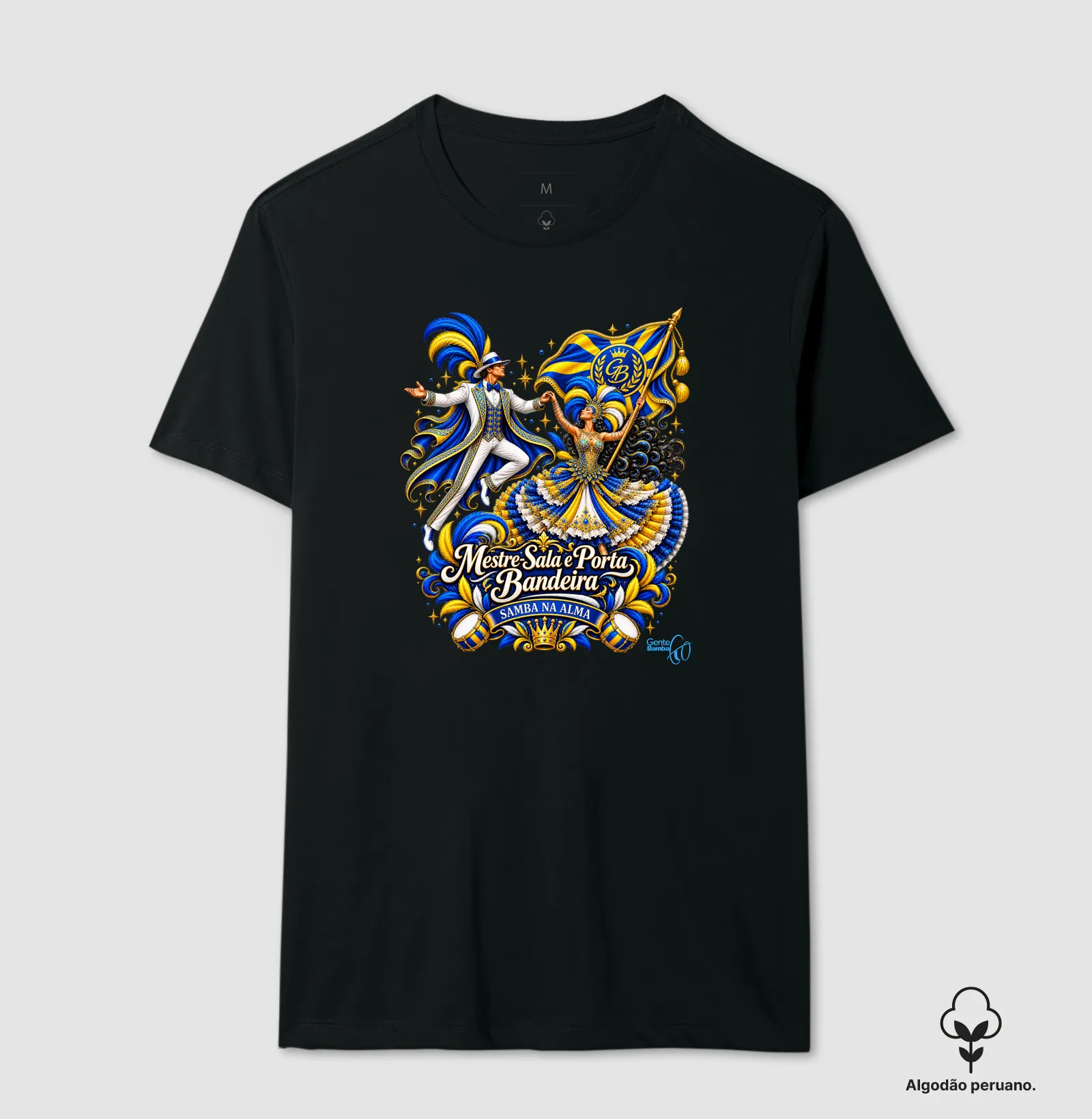 Gente Bamba - Porta bandeira Azul e branco - Imagem 11