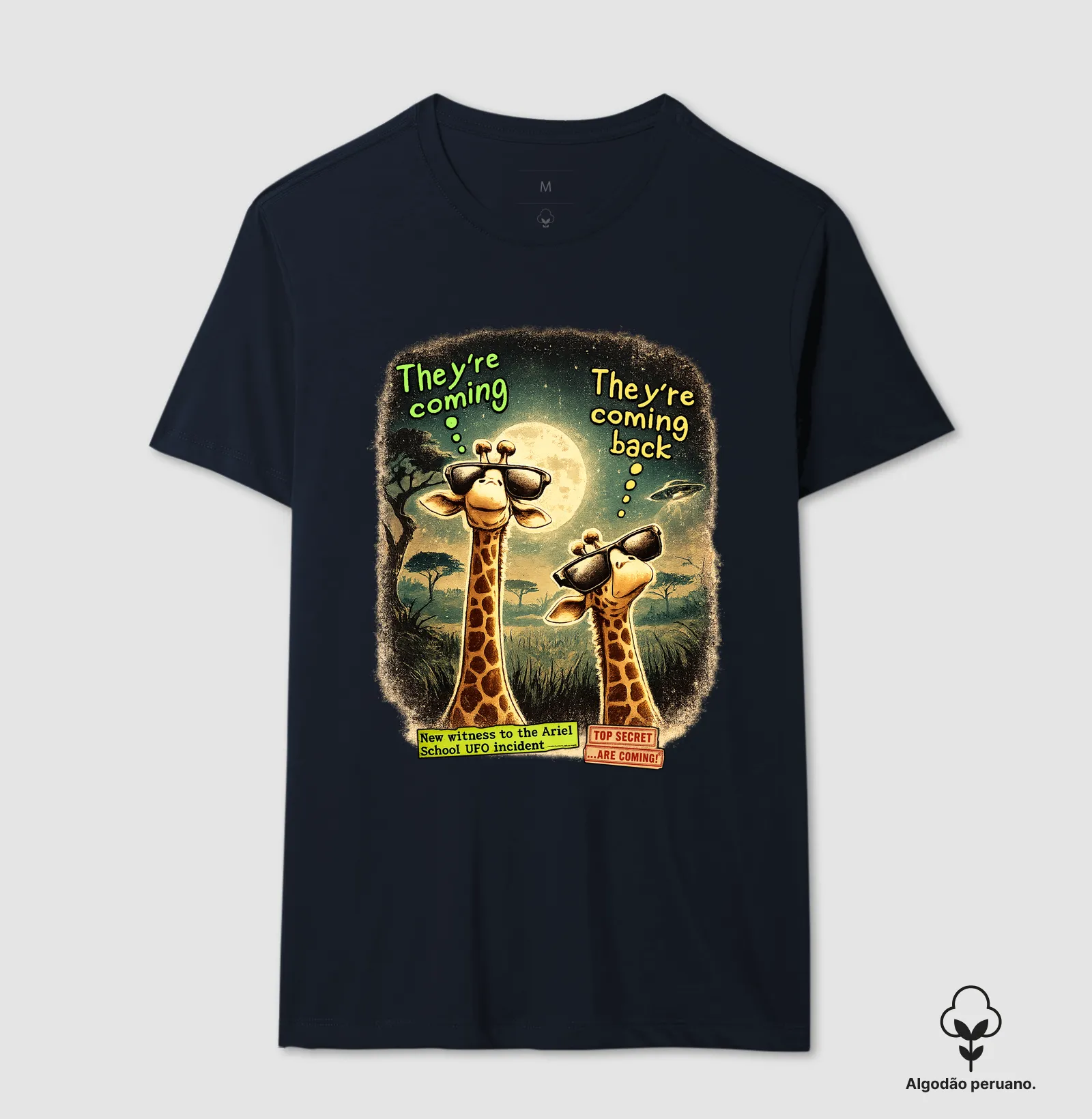 Camiseta Algodão Peruano Caso Ariel School - Imagem 7