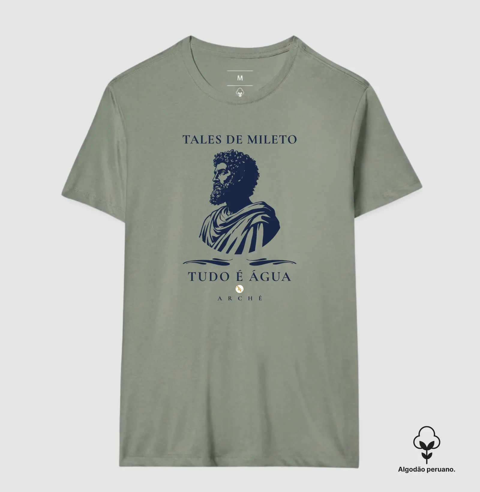 CAMISETA O PRINCÍPIO DAS COISAS - TALES DE MILETO - FILOSOFIA - Imagem 9