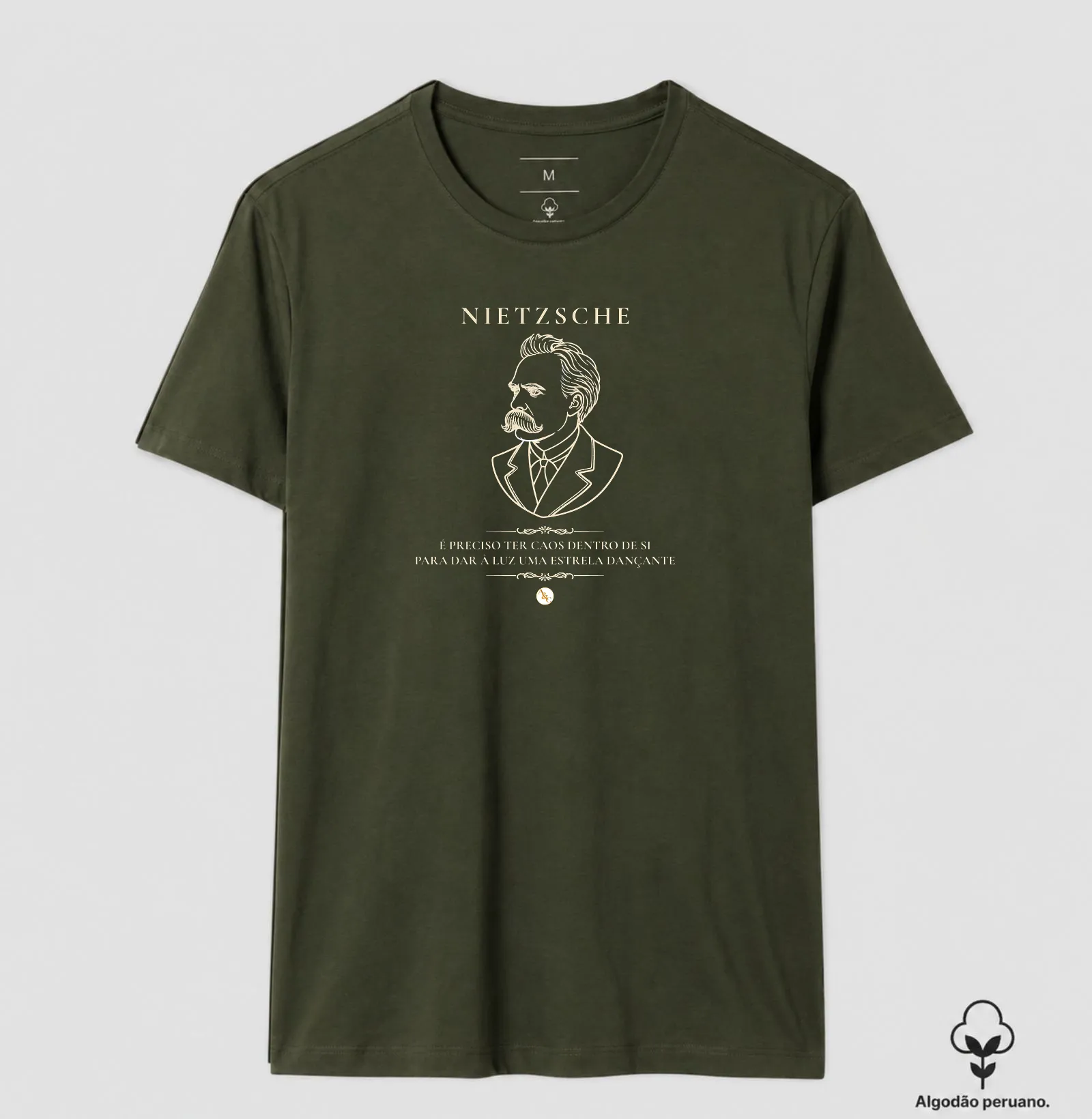 Camiseta Dançar no Abismo - Friedrich Nietzsche | Filosofia & Atitude - Imagem 7