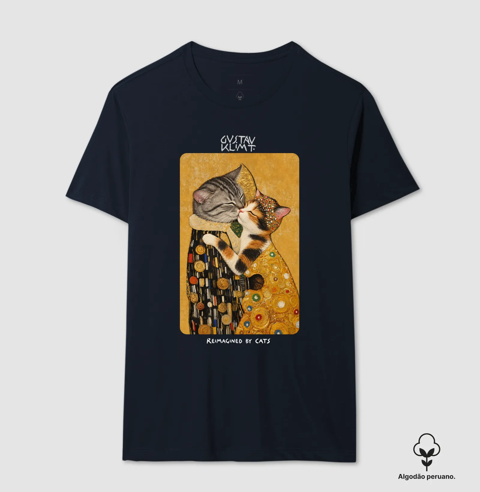 O Beijo felino V.2 - Gustav Klimt - Imagem 3