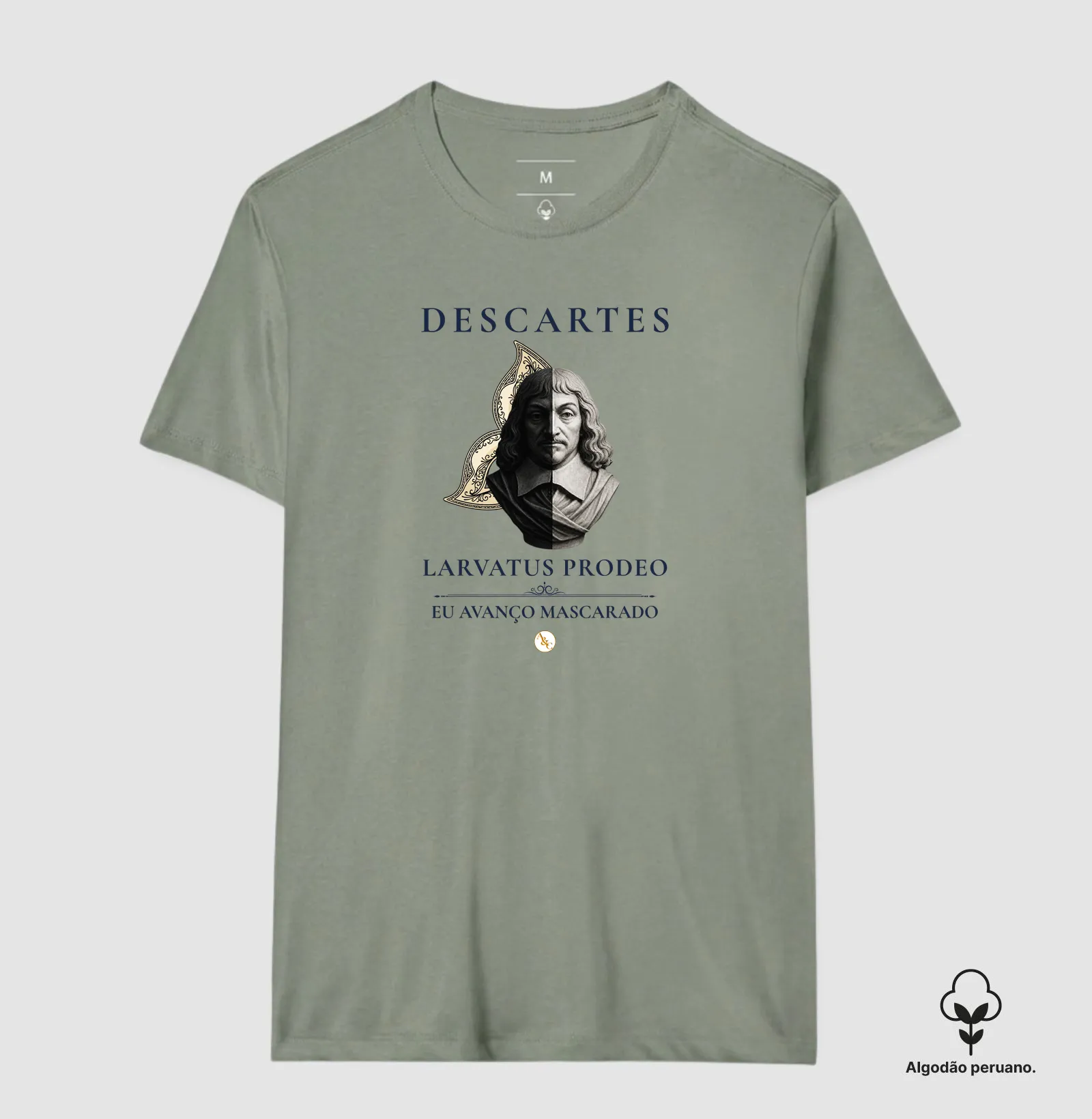 Camiseta A Máscara da Razão | Descartes - Imagem 9