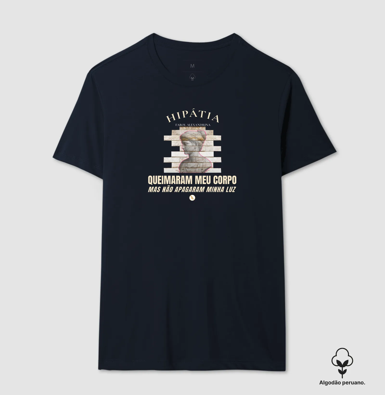  Camiseta Hipátia | Farol Alexandrina: Não Apagaram Minha Luz - Imagem 11