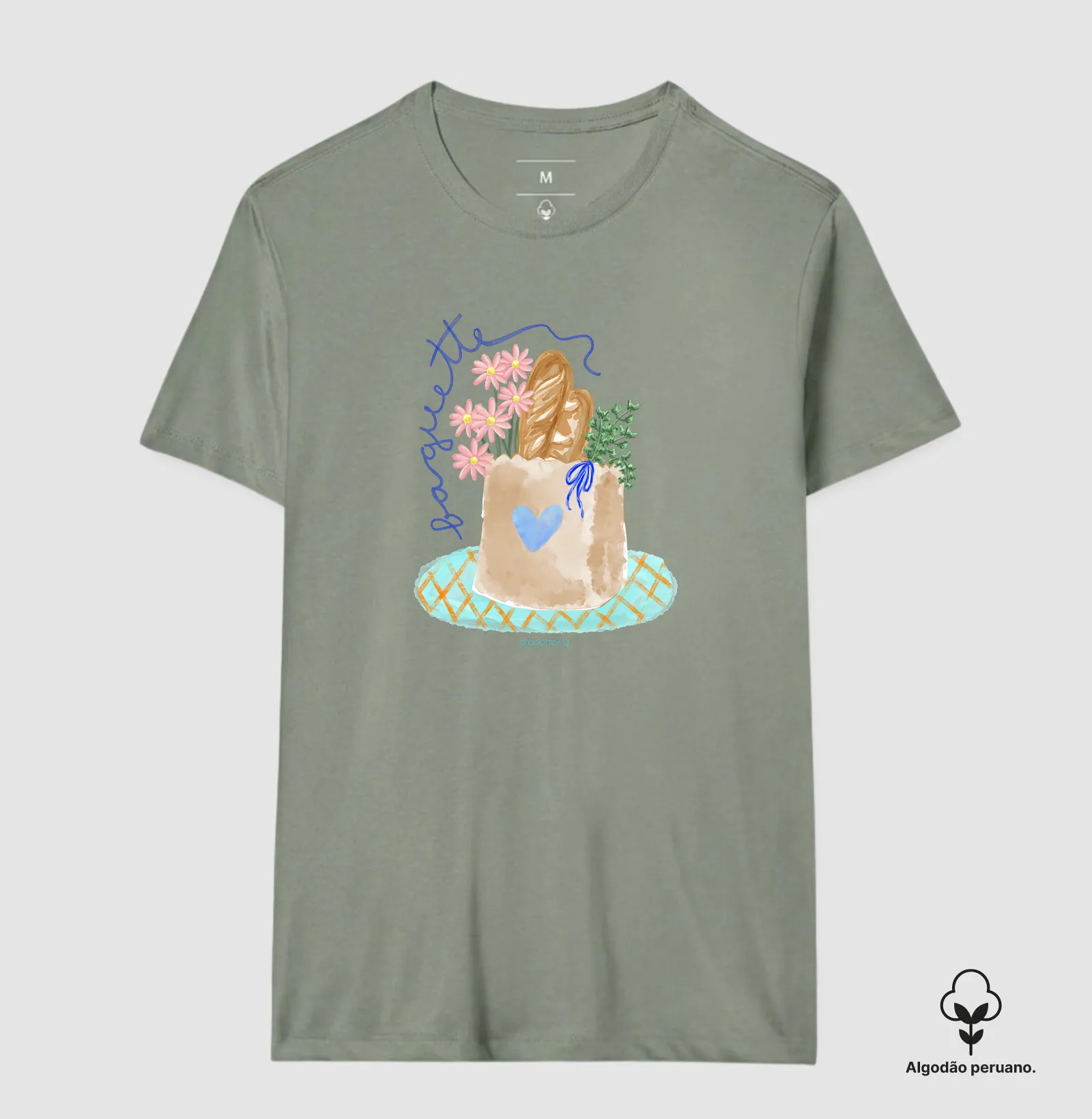 Tshirt Pima baguette - Imagem 4