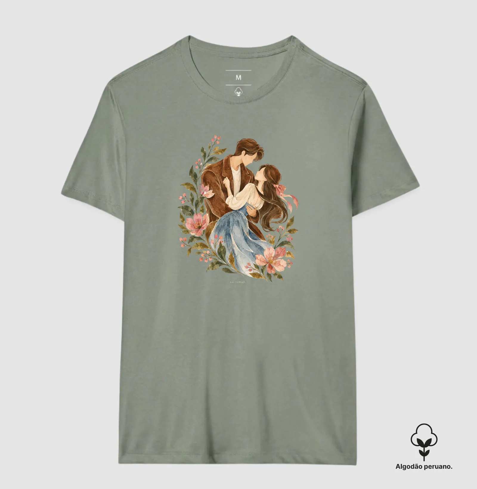 Queda nos Braços - Cena de todo dorama | Camiseta Dorameira em Aquarela - Imagem 5