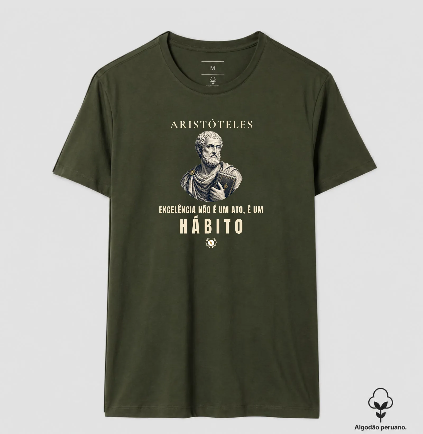 Camiseta "O Hábito" | A Excelência de Aristóteles - Imagem 8