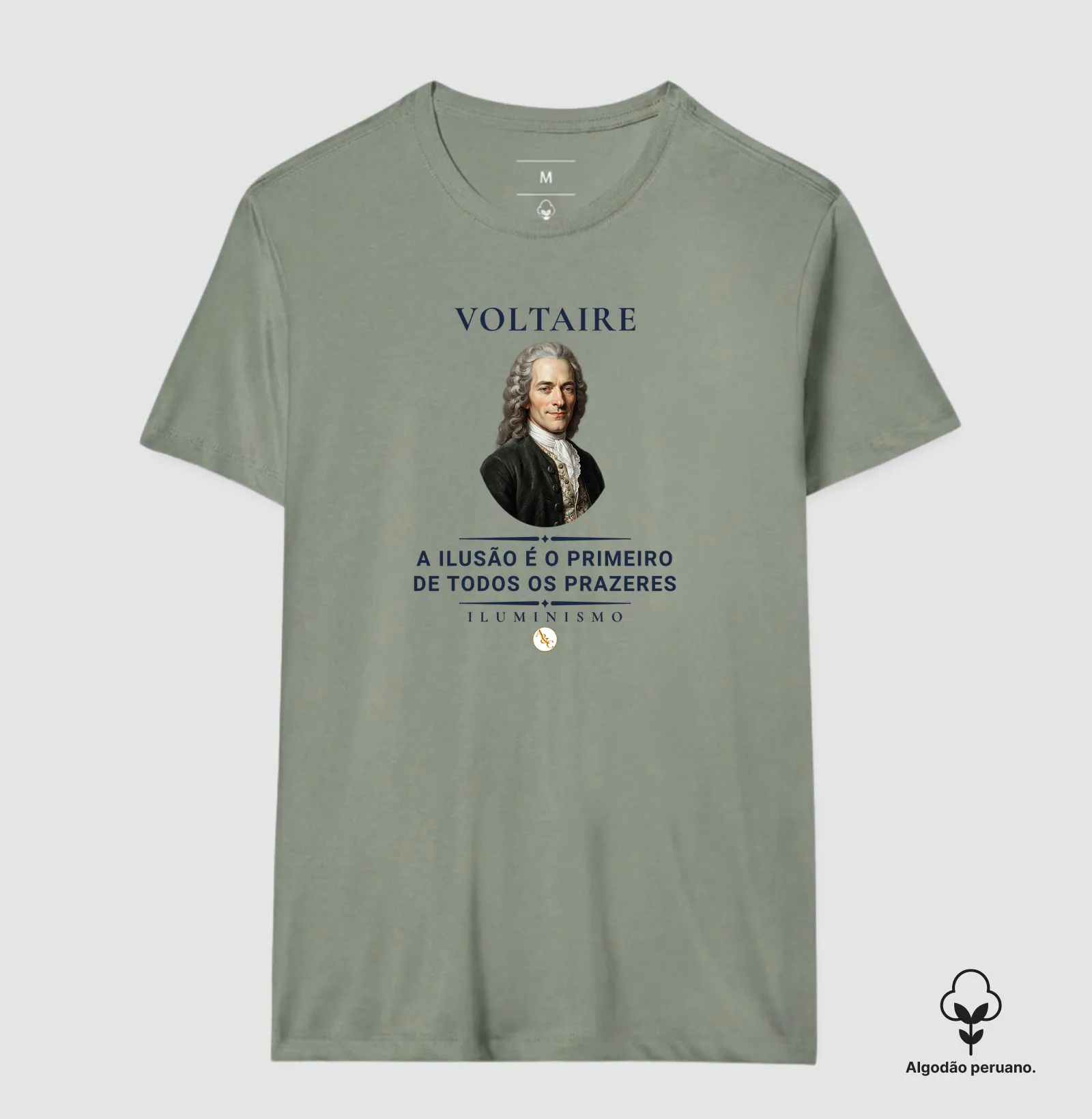 Camiseta Filosófica Voltaire: Esmagai a Infame | Razão & Liberdade - Imagem 3