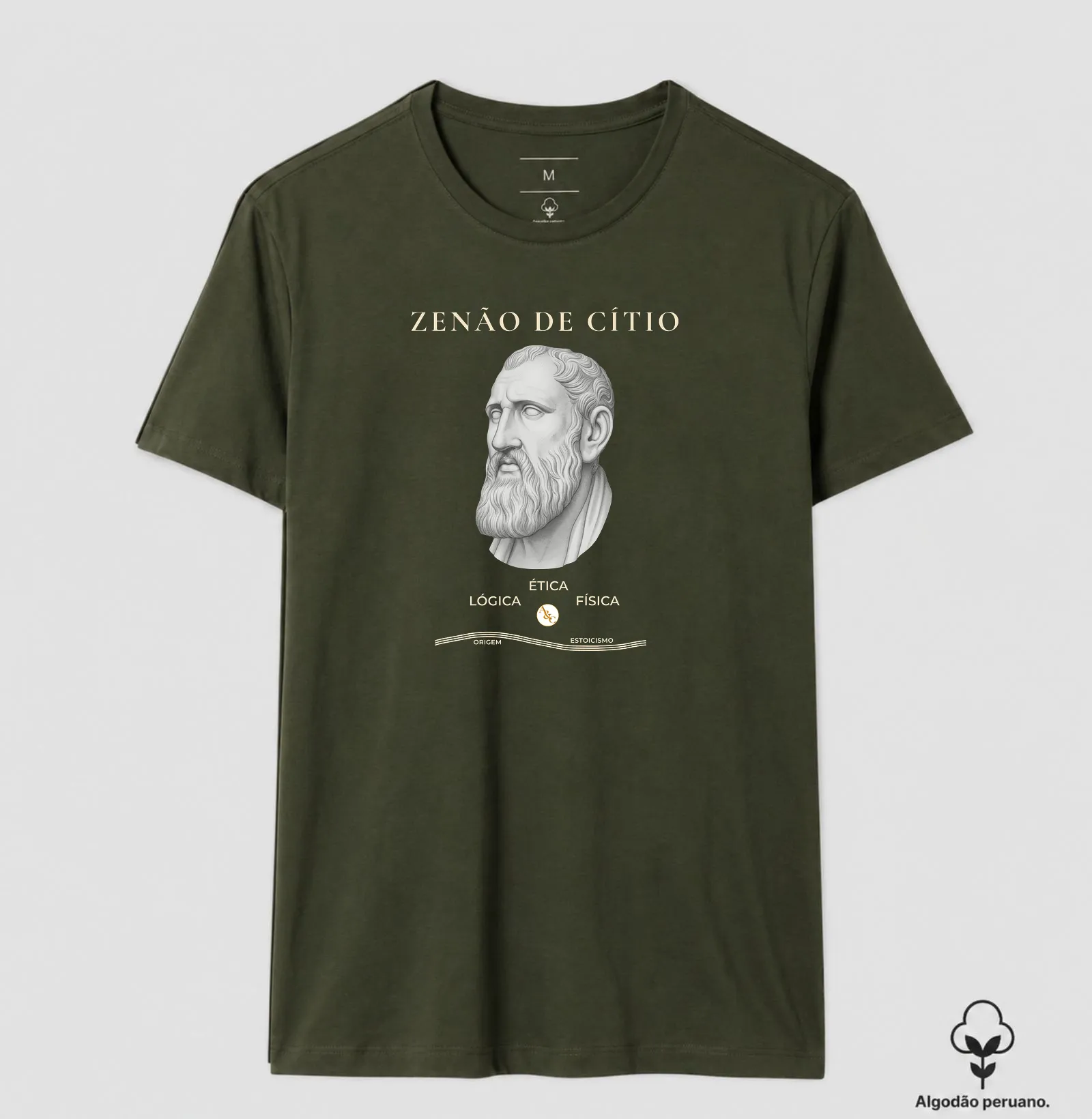 Camiseta A Rocha de Cítio | O Legado do Estoicismo - Imagem 8