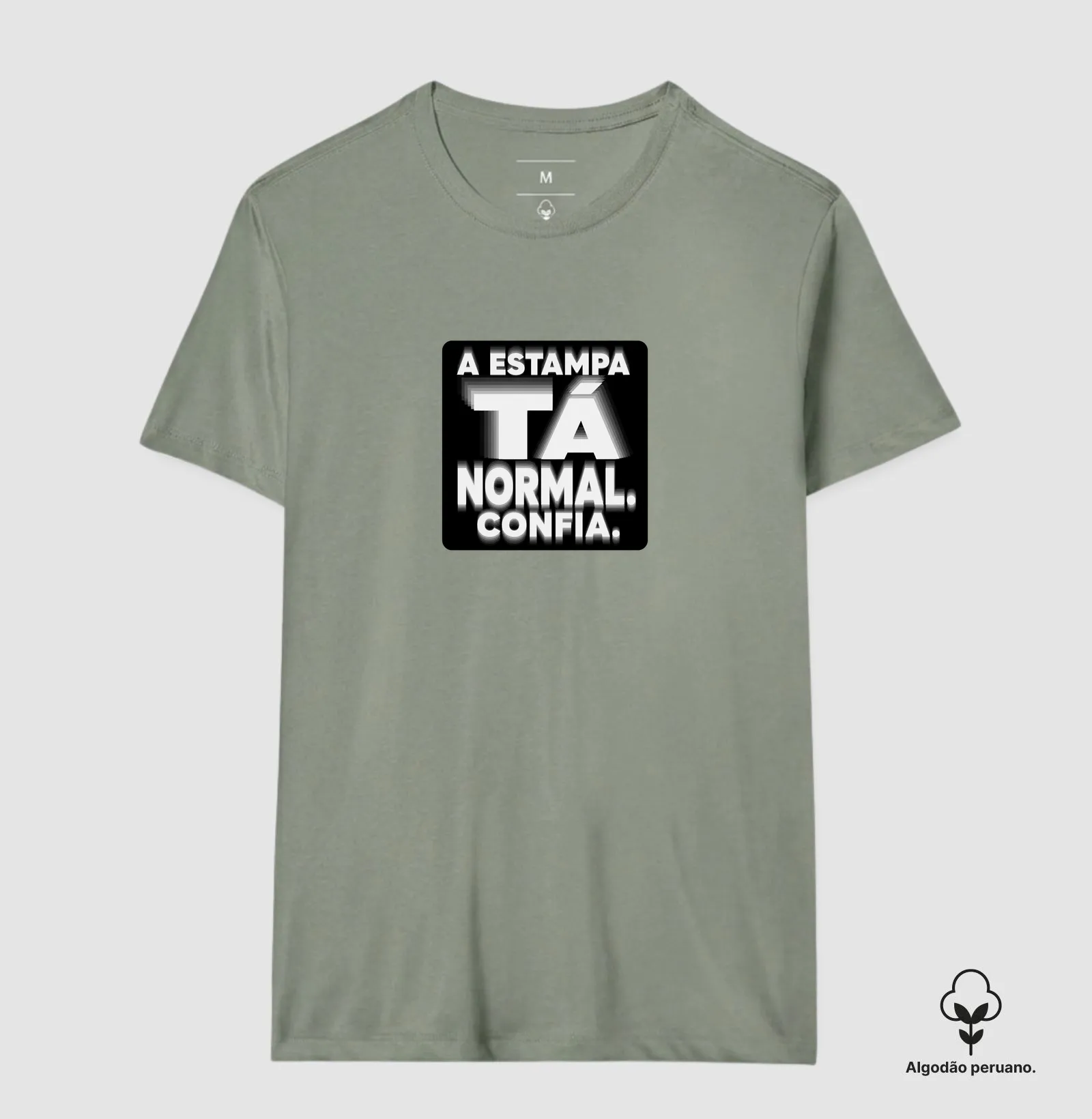 A estampa tá normal. Confia. - Imagem 3