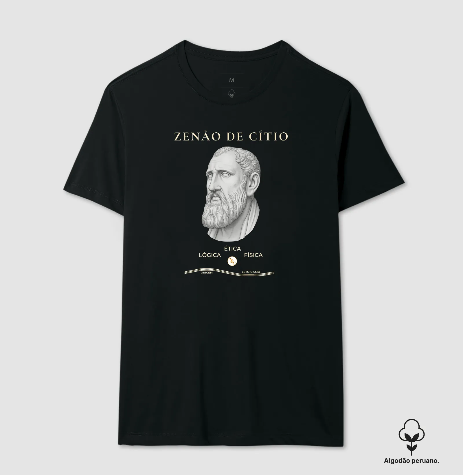 Camiseta A Rocha de Cítio | O Legado do Estoicismo - Imagem 5