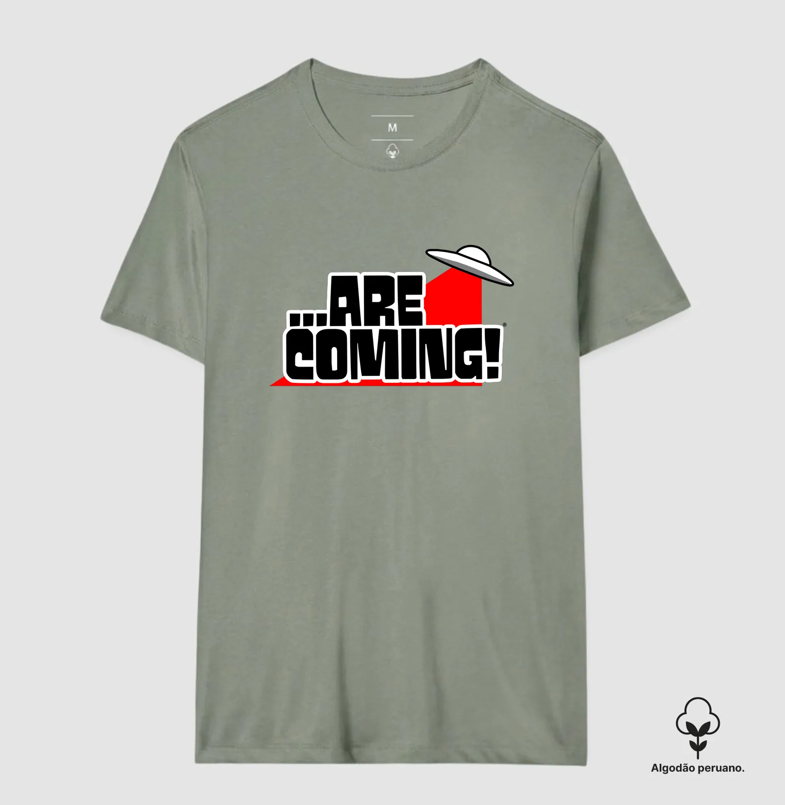 Camiseta Algodão Peruano - ...Are Coming! - Imagem 8