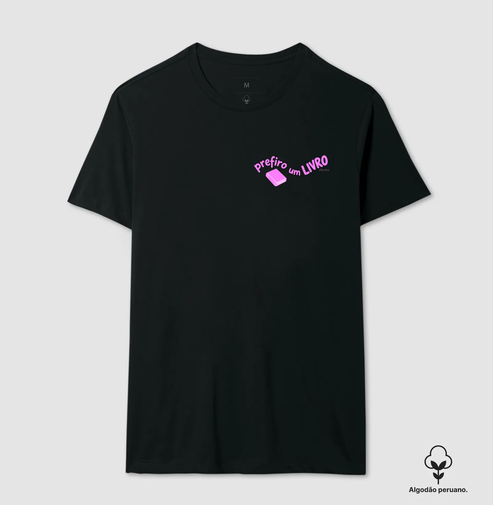 Camiseta Prefiro um Livro - Imagem 3