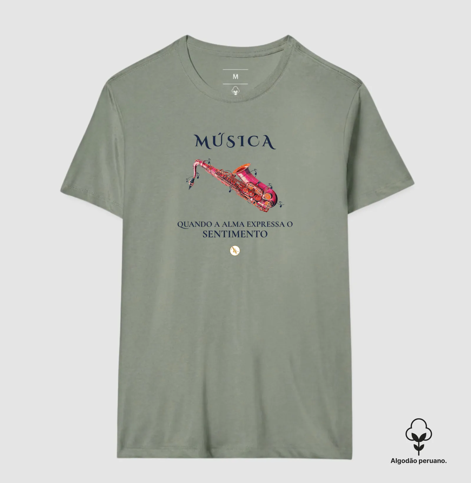 Camiseta Música, o Sentimento da Alma | Arte para Vestir - Imagem 7