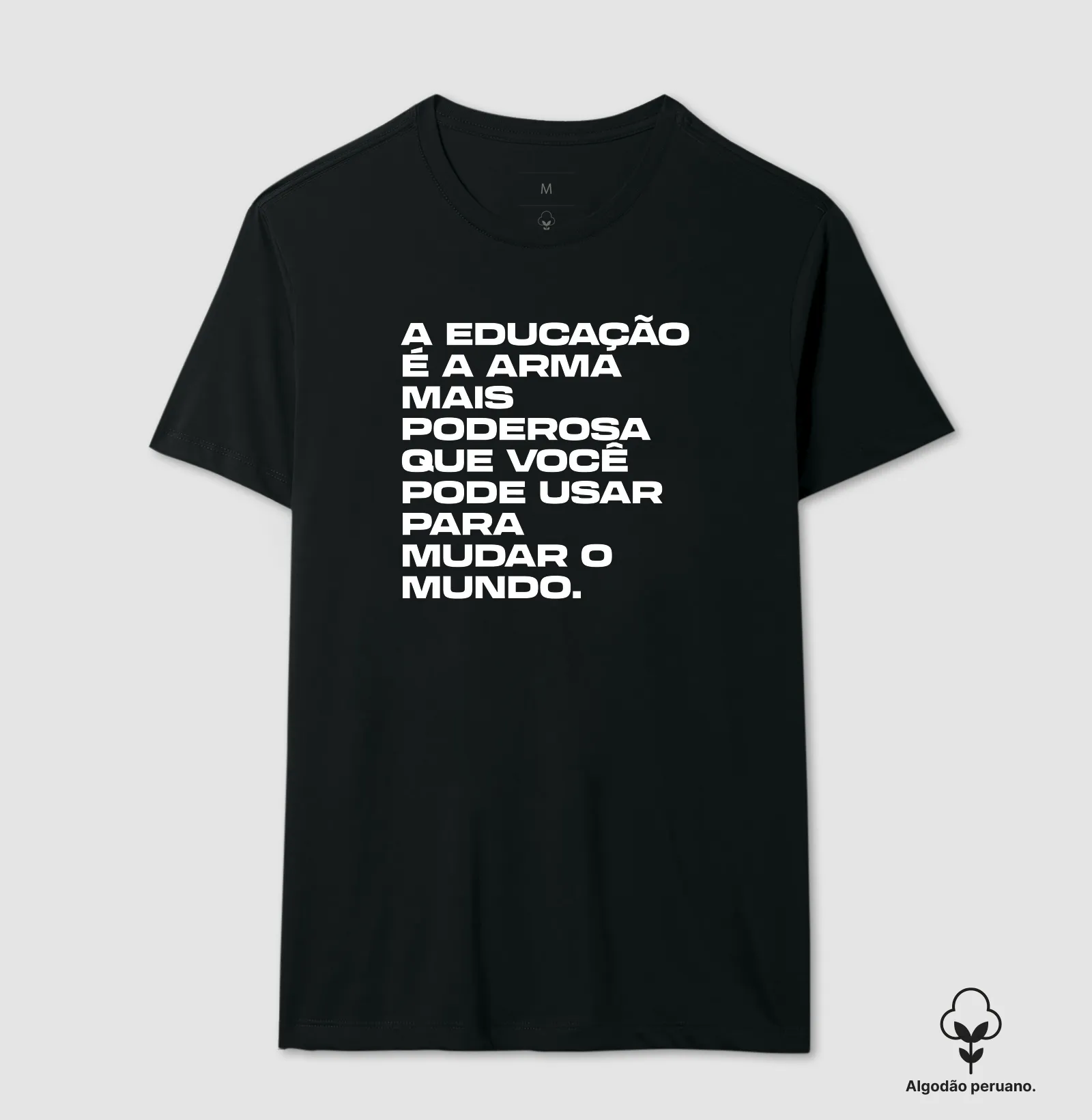 A educação é a armamais poderosaque você pode usar para mudar o mundo. - Imagem 2
