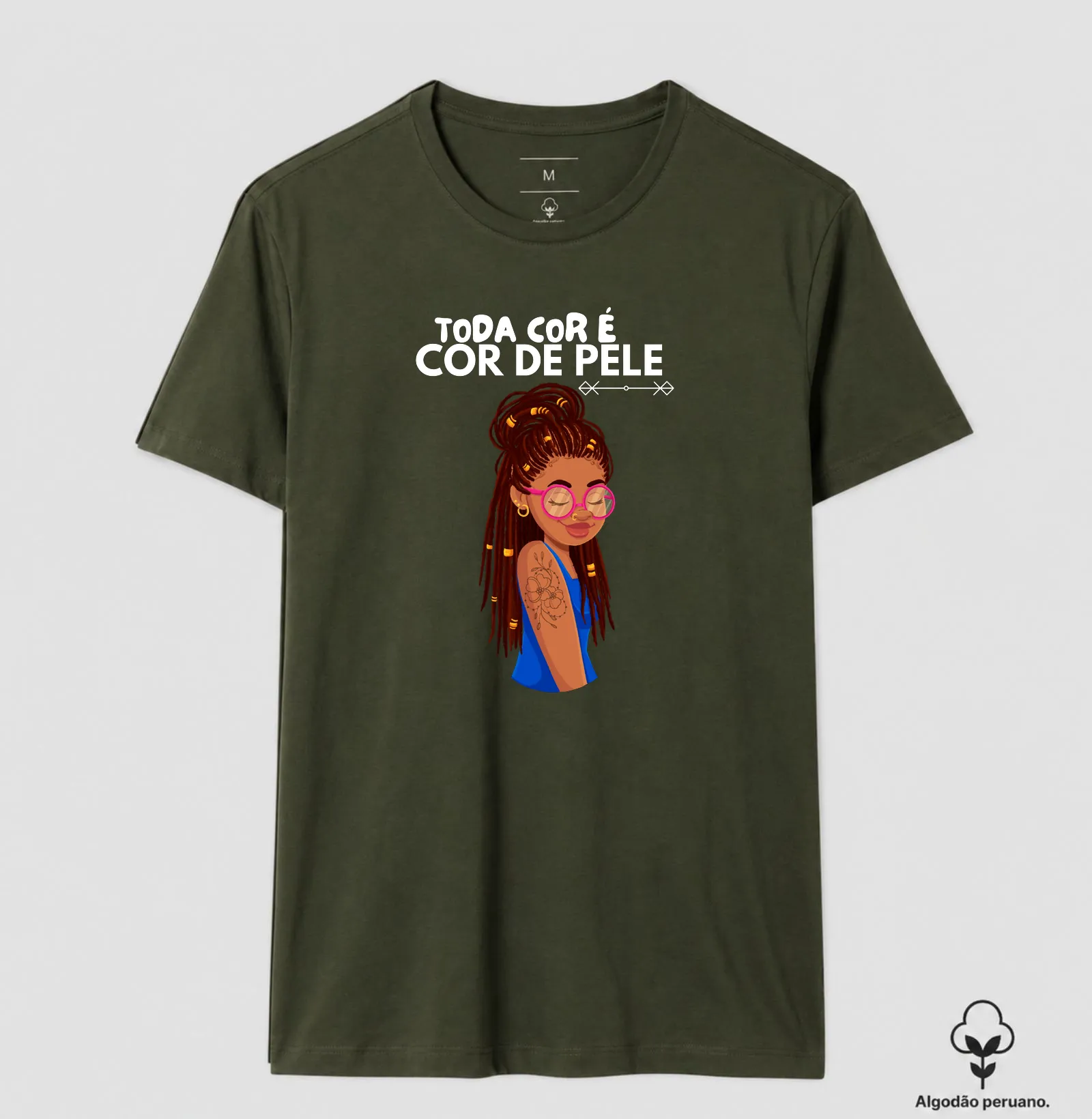 Camiseta Toda Cor é Cor de Pele - Imagem 3