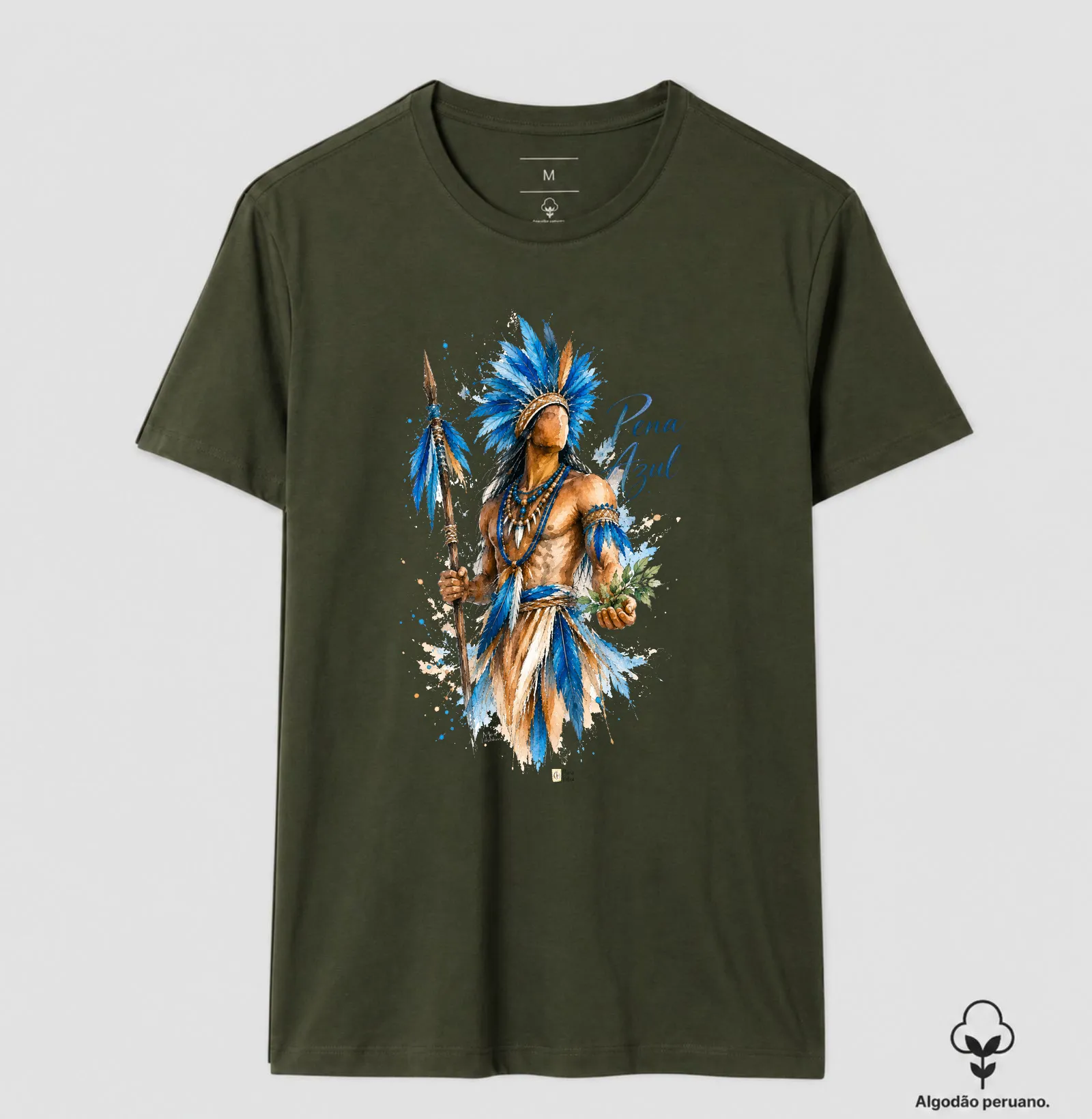 Caboclo Pena Azul Maria Patuá - Imagem 9