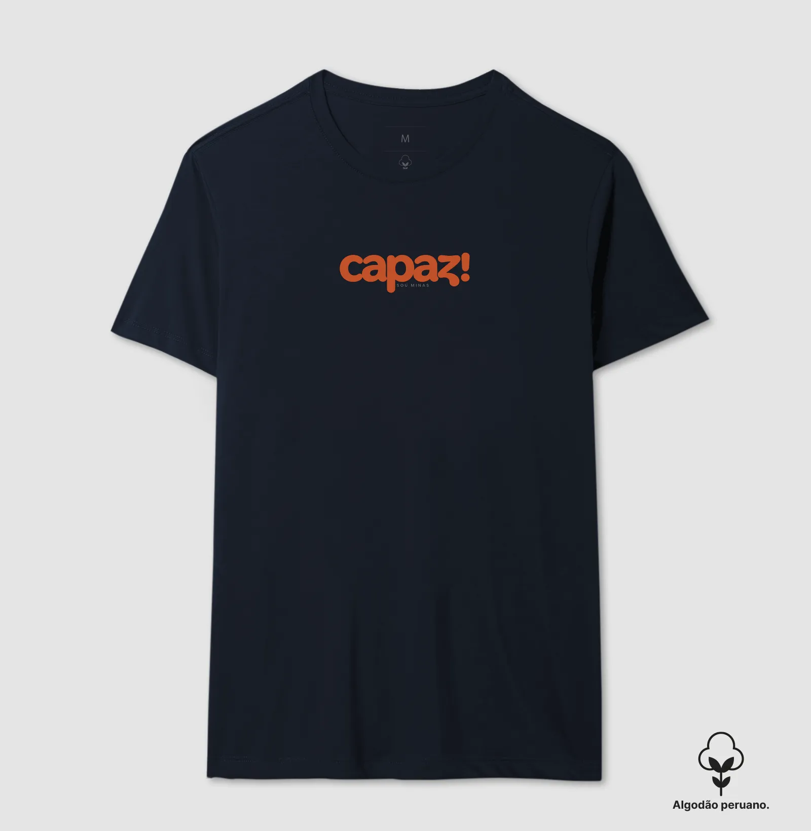 Camiseta Capaz! | Expressão Mineira | Surpresa com Jeitim Mineiro - Algodão Peruano - Imagem 4