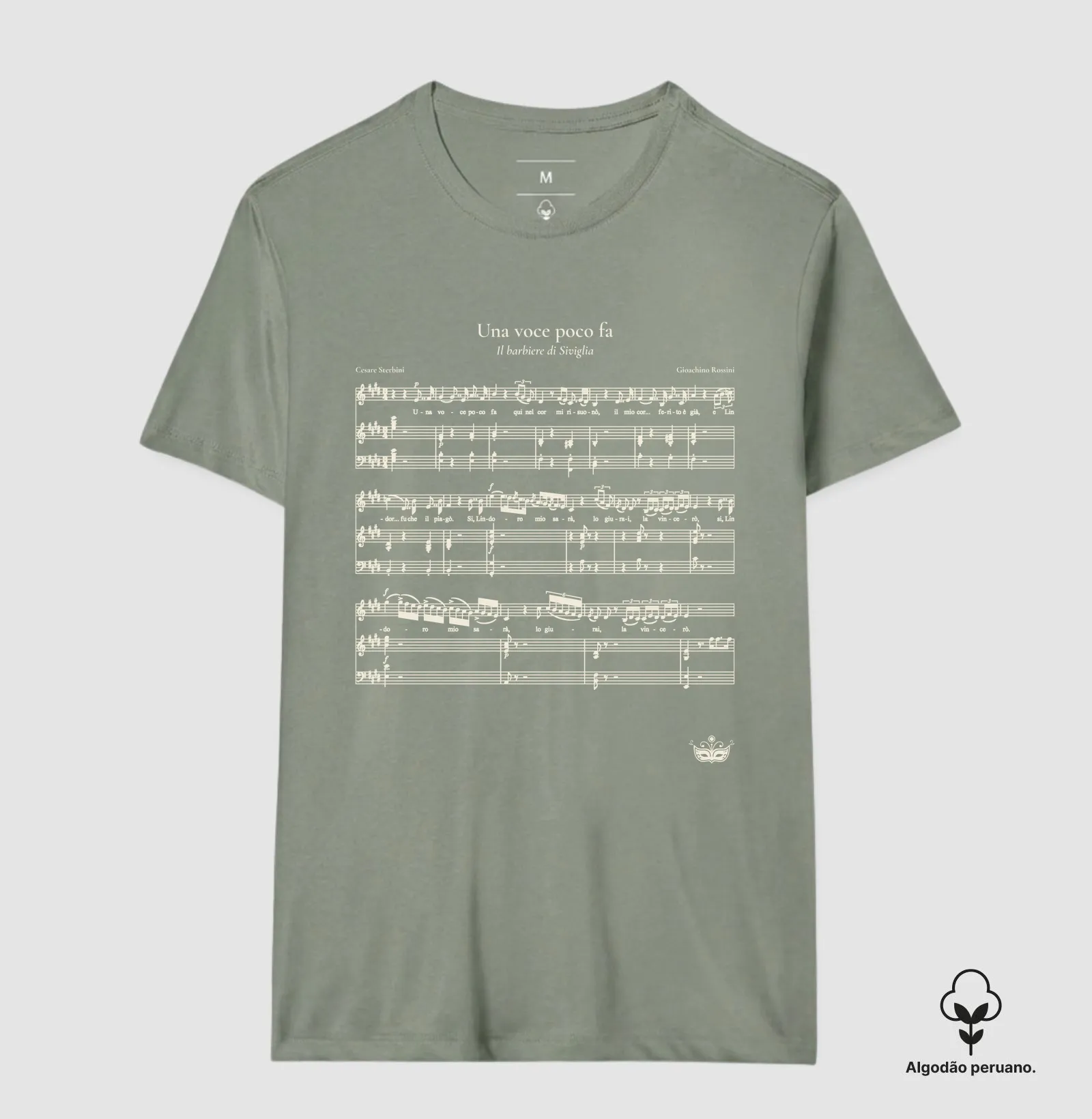 Una voce poco fa - Il barbiere di Siviglia | Camiseta de Ópera - Imagem 9