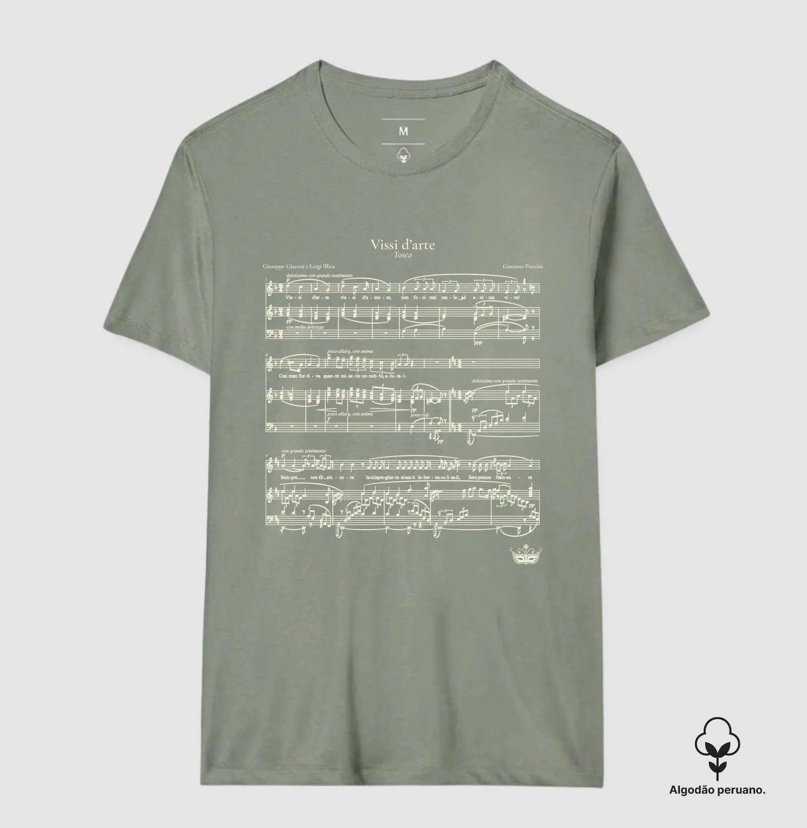 Vissi d’arte - Tosca | Camiseta de Ópera - Imagem 9